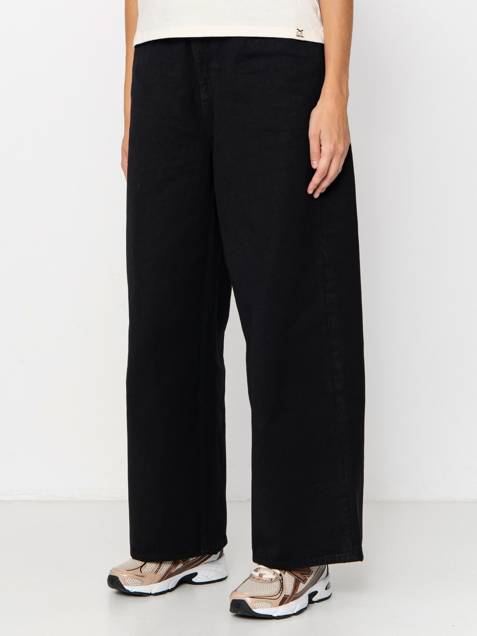 Volcom Beeggy Denim Pants Wmn (black combo)