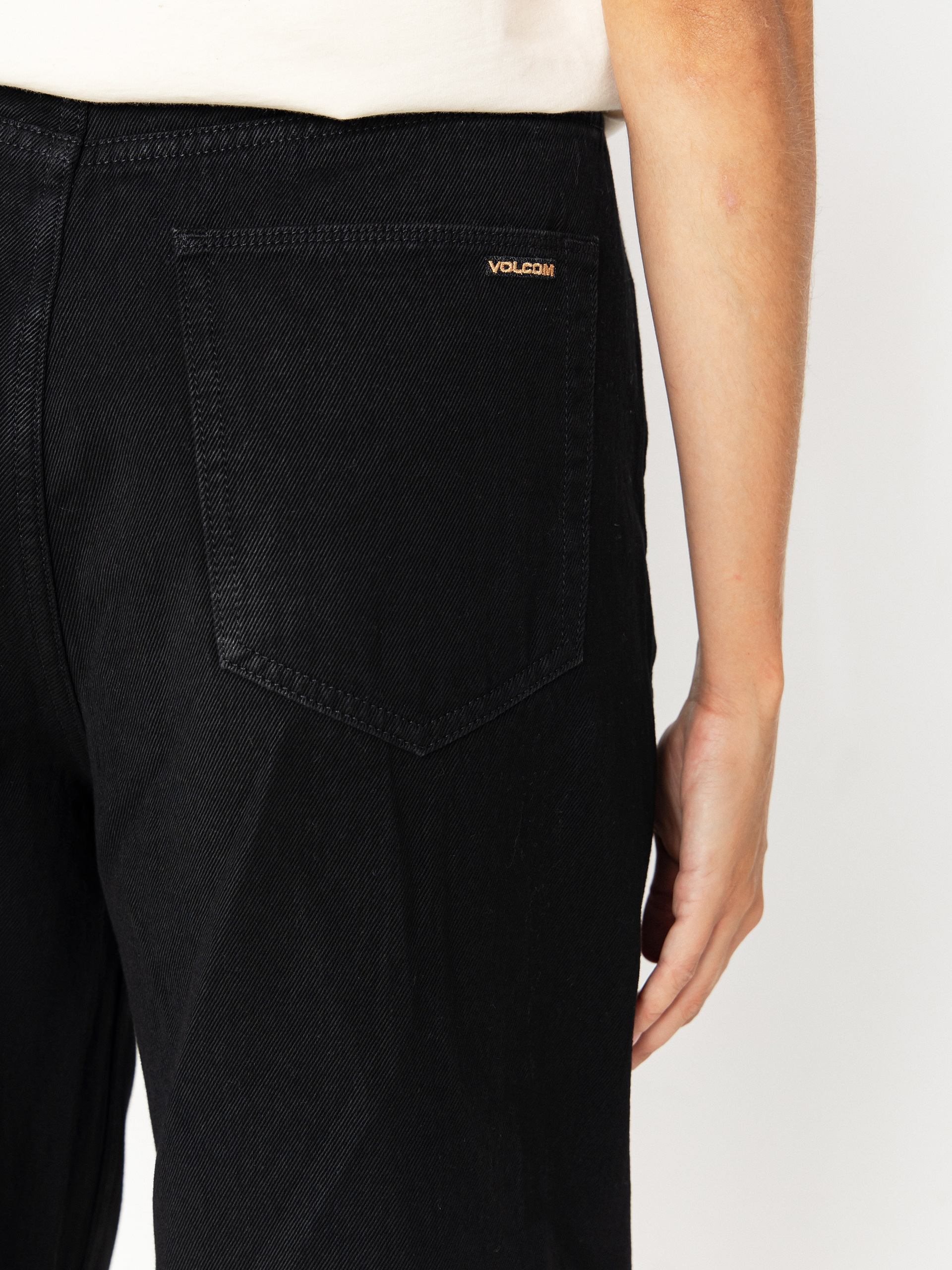 Volcom Beeggy Denim Hose Wmn (black combo)