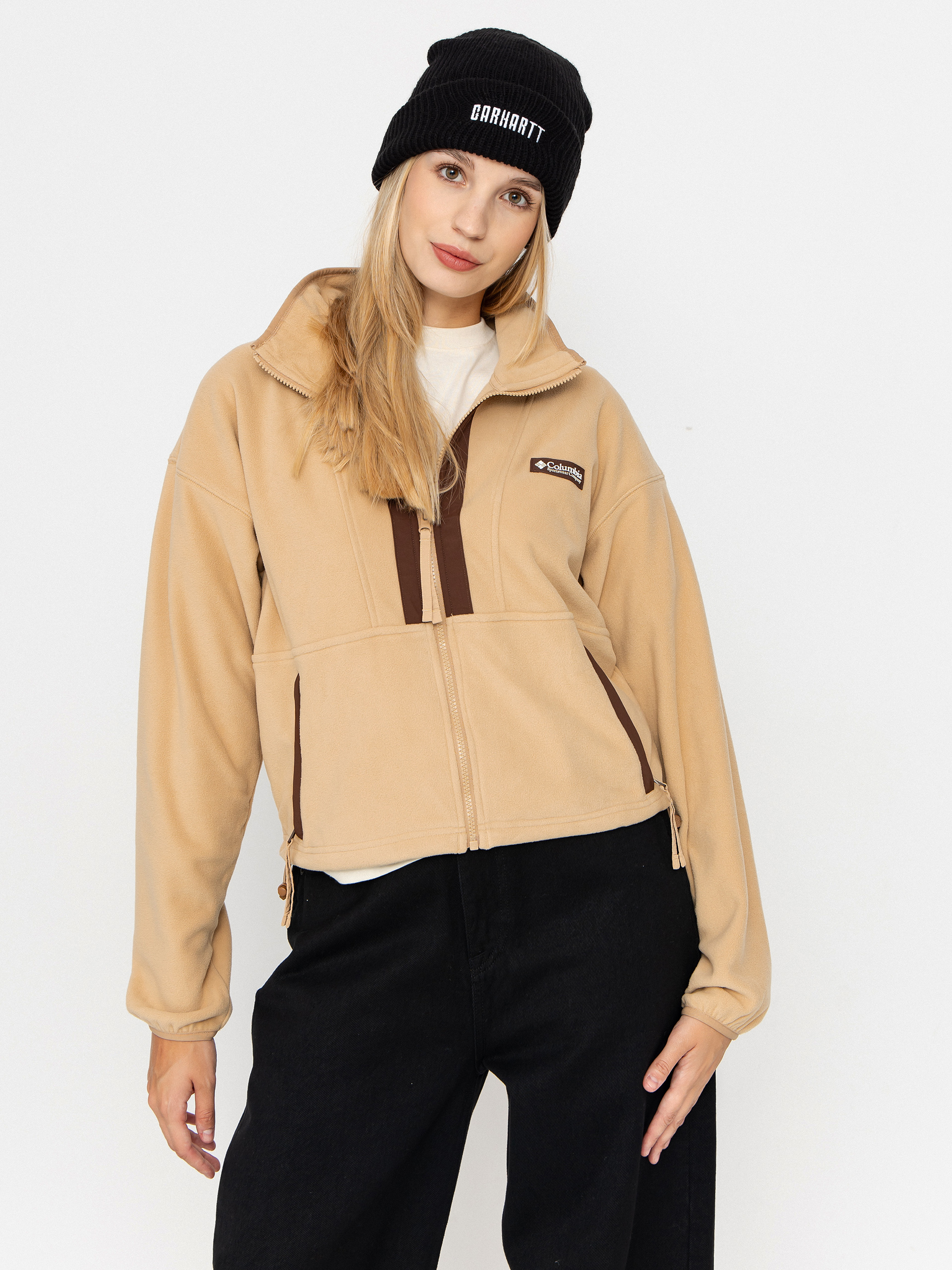 Columbia Backbowl II Full Zip Wmn Fleece Jacke (canoe/tobacco)