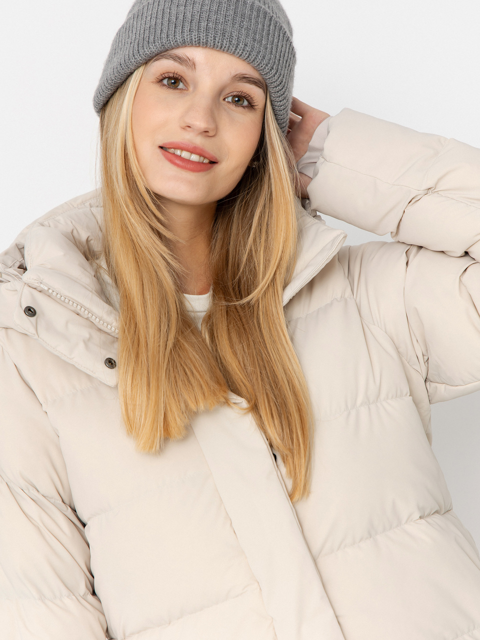 Columbia Amaze Puff Hooded Wmn Jacket (dark stone)