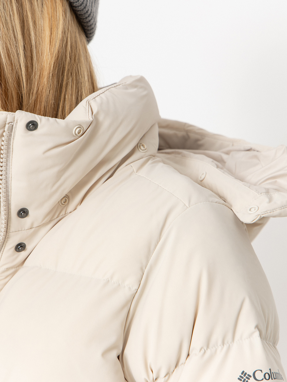 Columbia Amaze Puff Hooded Wmn Jacket (dark stone)