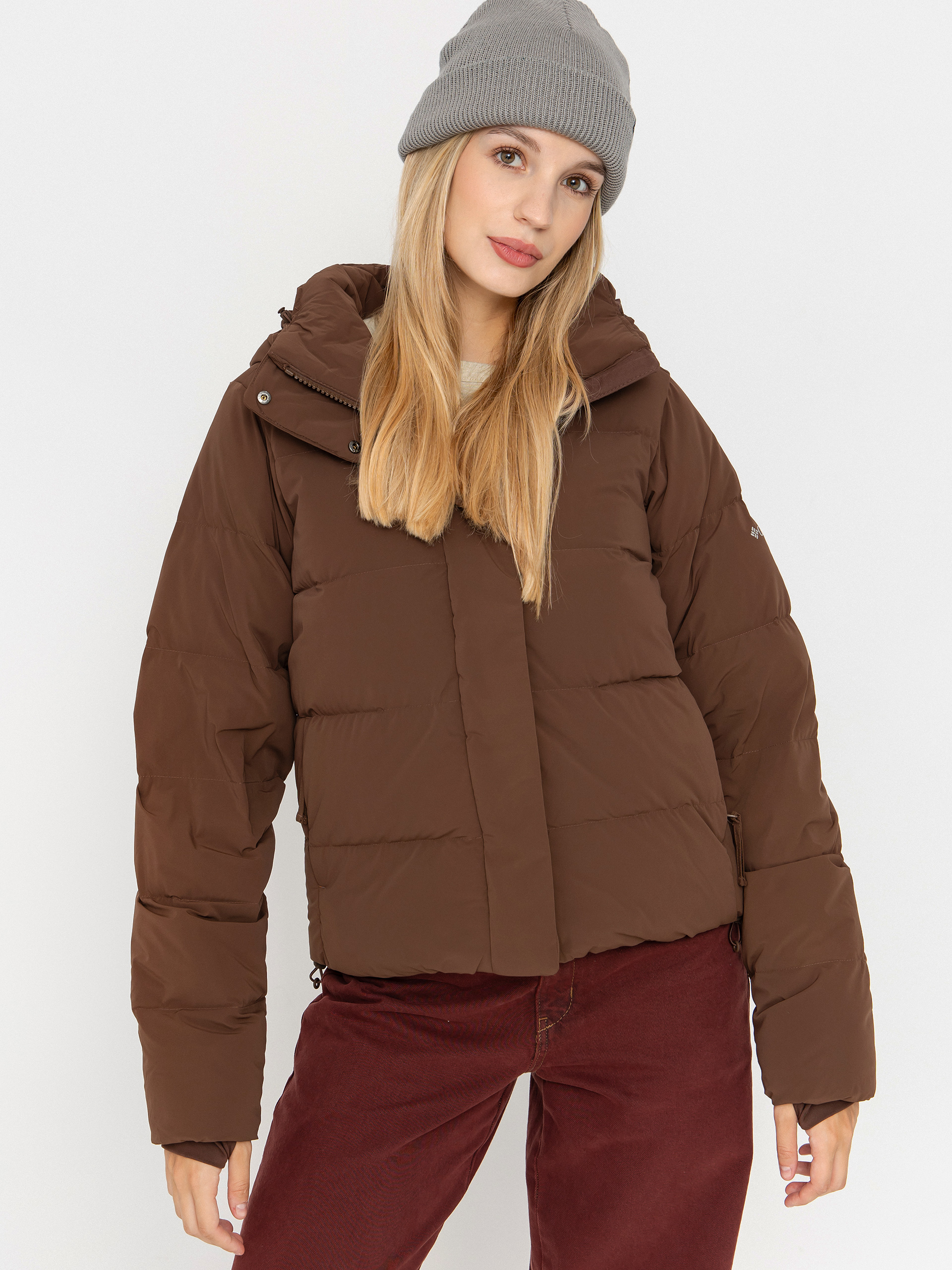 Columbia Amaze Puff Hooded Wmn Jacke (tobacco)