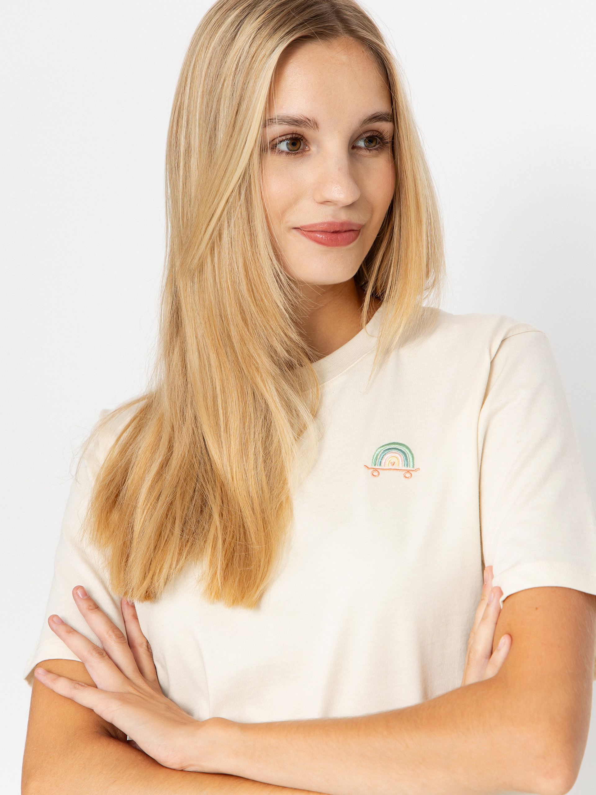 Iriedaily Skate Heart T-shirt Wmn (undyed)