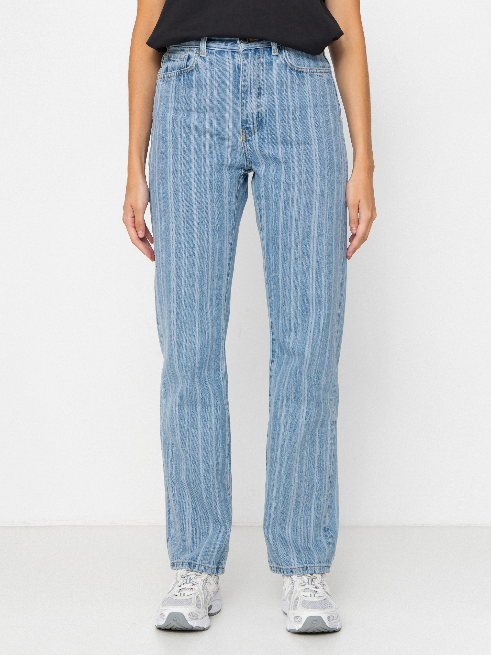 Carhartt WIP Rylan Wmn Hose (rylan stripe/blue/stone bleached)