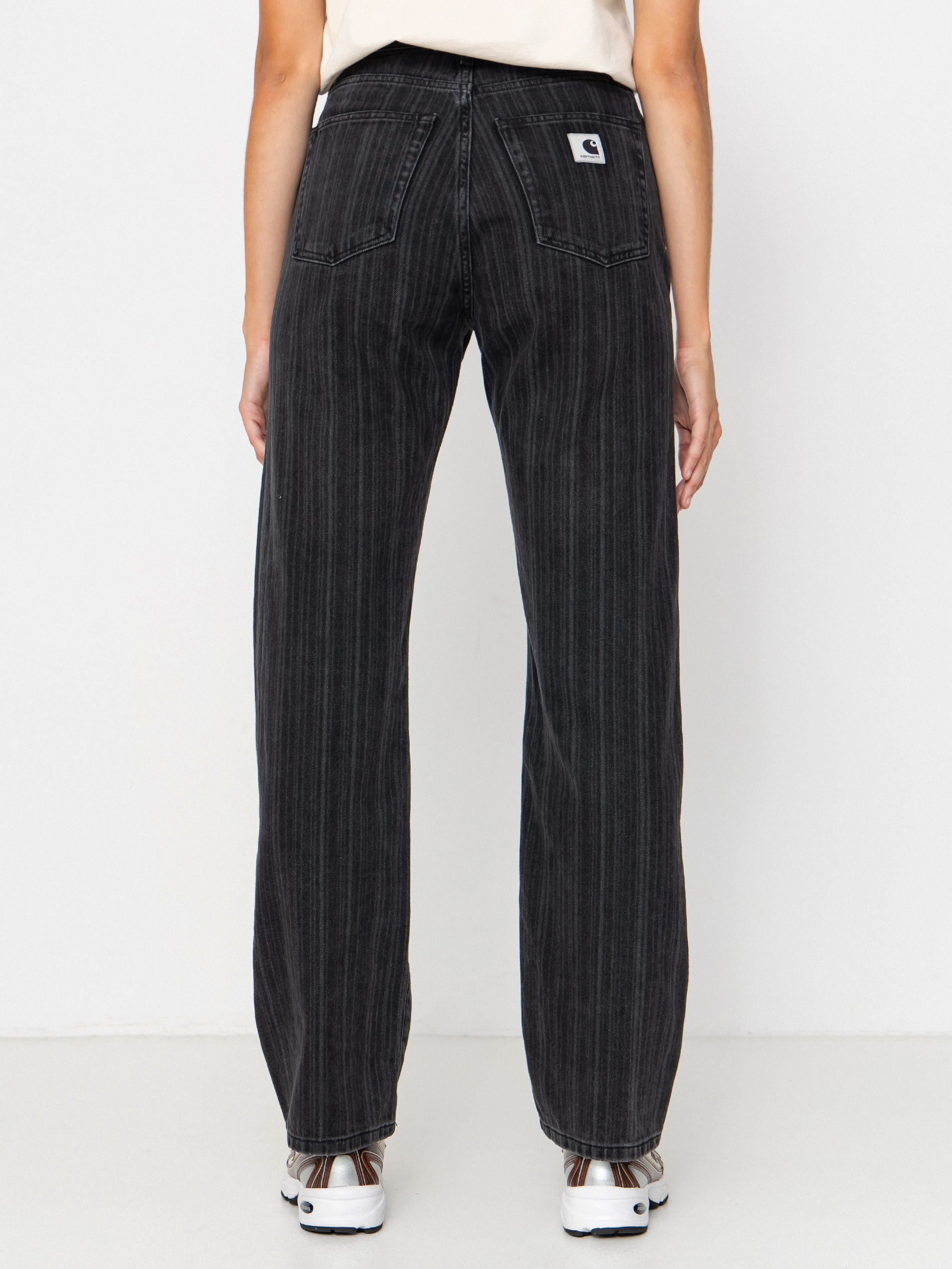 Carhartt WIP Rylan Wmn Pants (rylan stripe/black/stone washed)