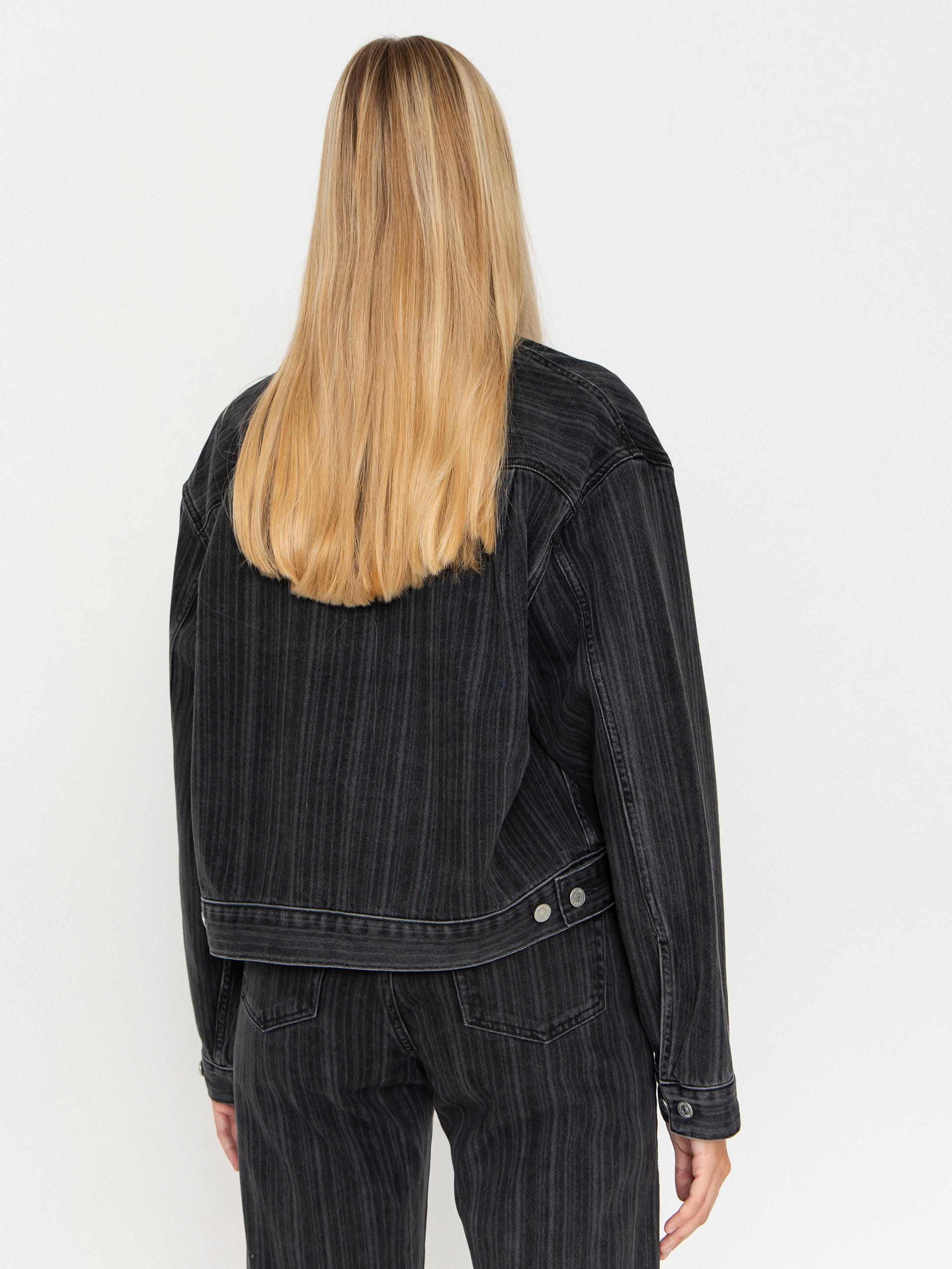 Carhartt WIP Rylan Wmn Jacket (rylan stripe/black/stone washed)
