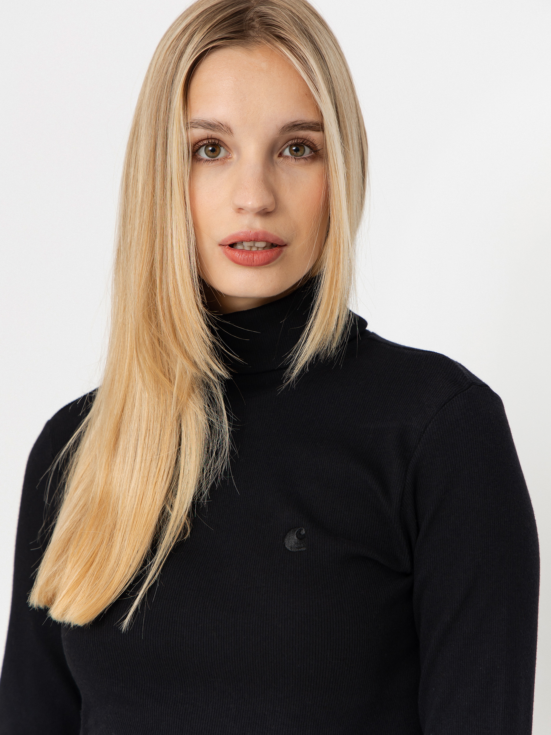Carhartt WIP Philipa Mockneck Wmn Longsleeve (black)