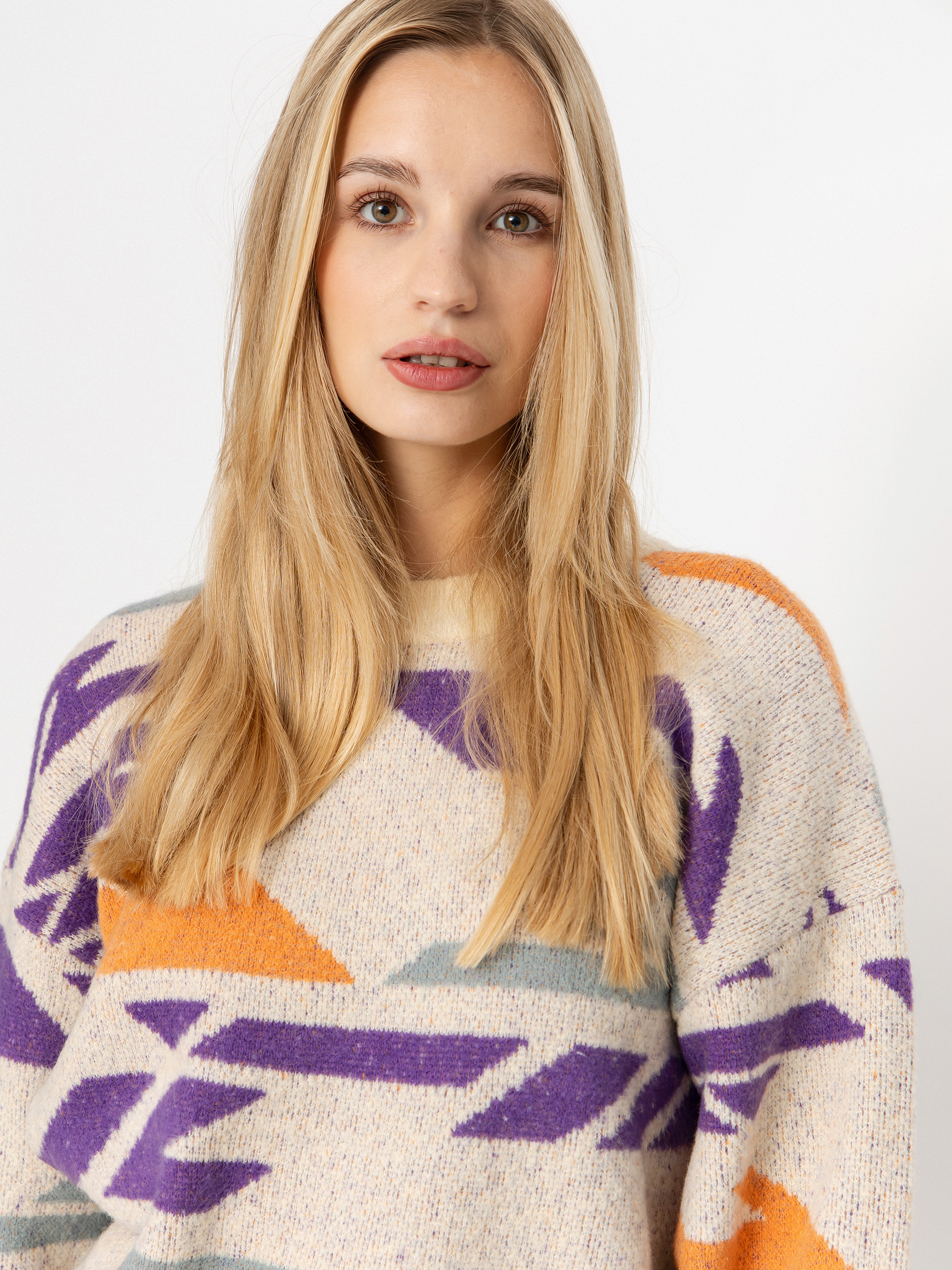 Iriedaily Boxy Fluff Pulli Wmn (chalk)