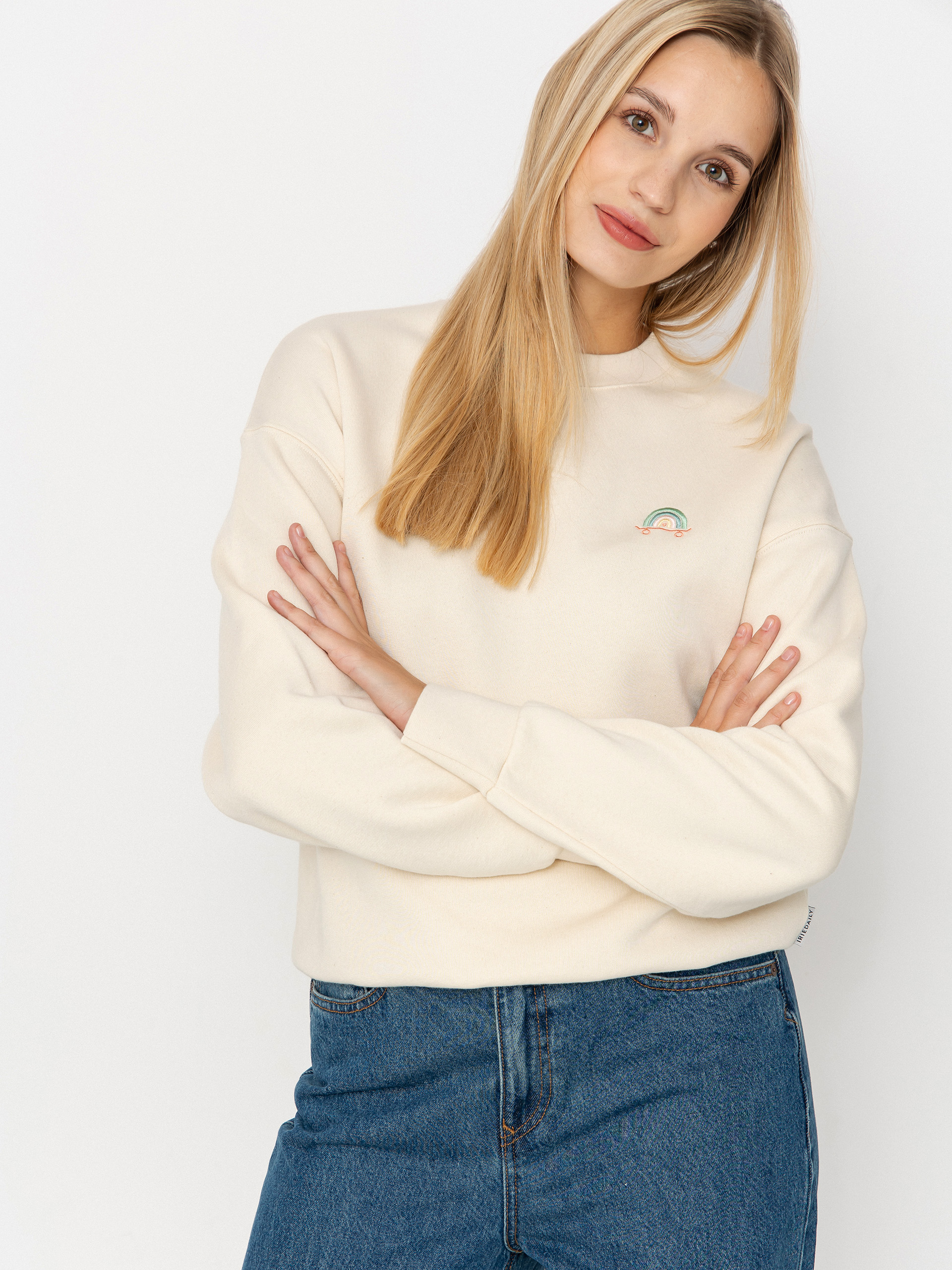 Iriedaily Sweatshirt Skate Heart Wmn (undyed)