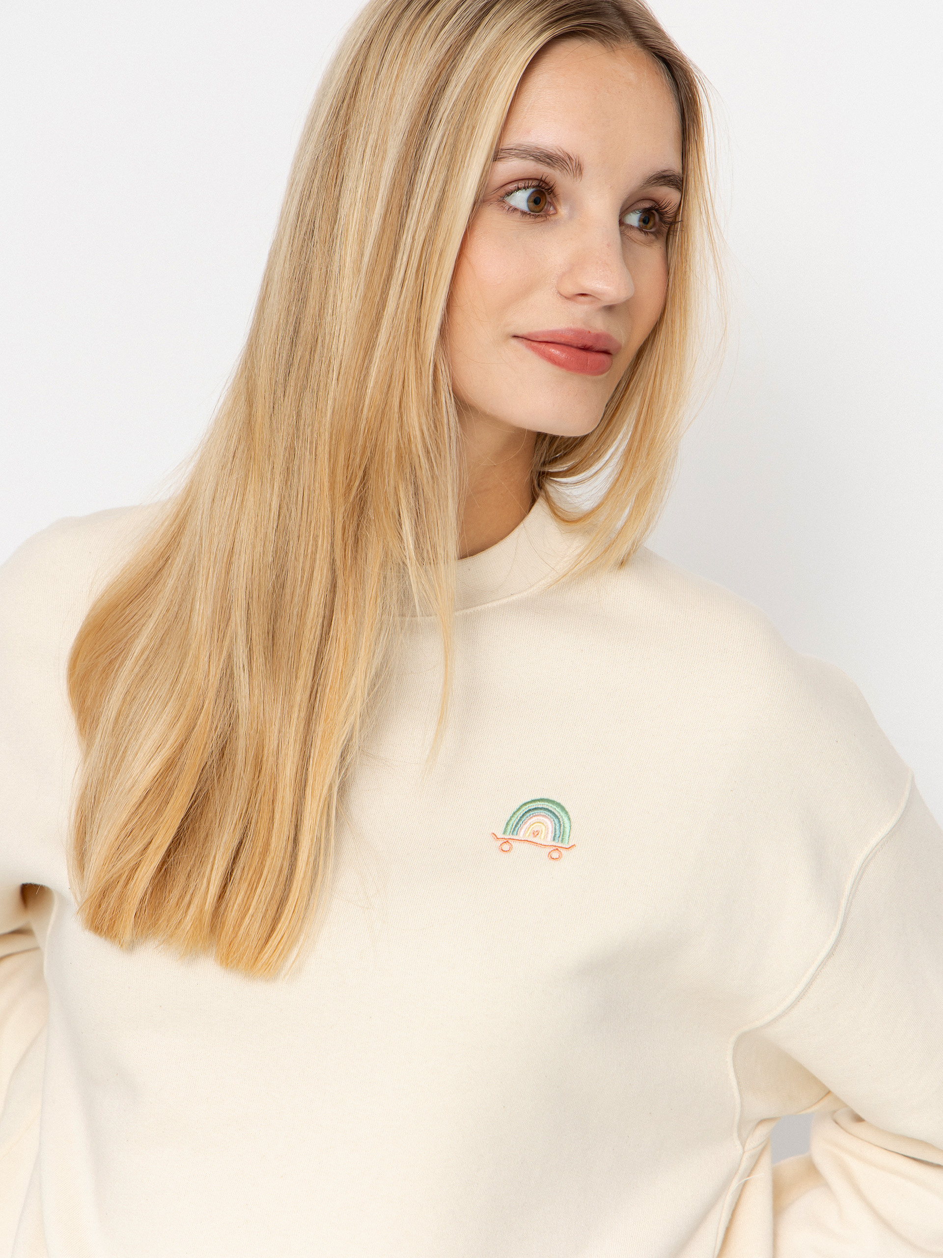 Iriedaily Sweatshirt Skate Heart Wmn (undyed)