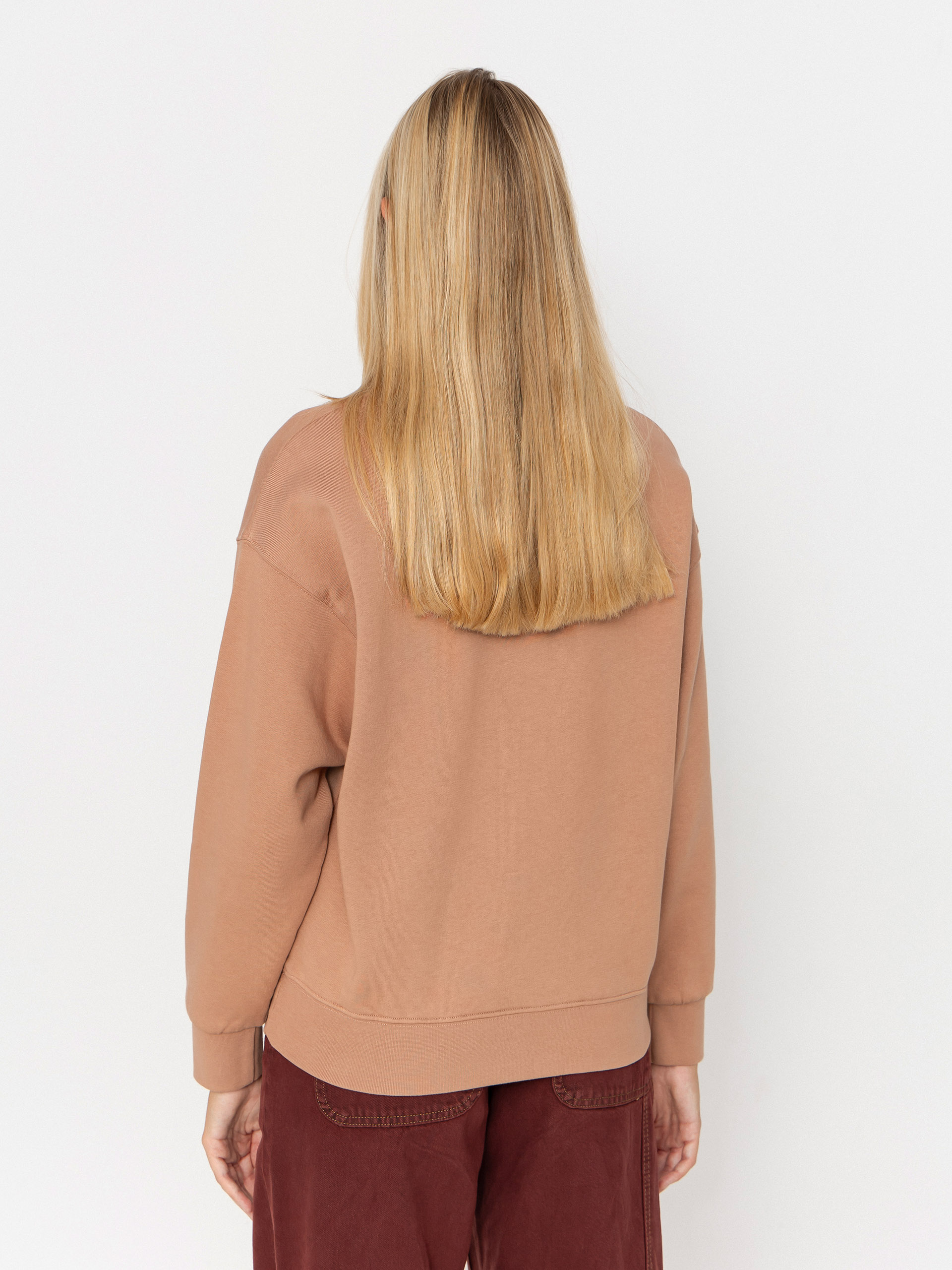 Iriedaily Sweatshirt Burger Love Wmn (cedar rose)