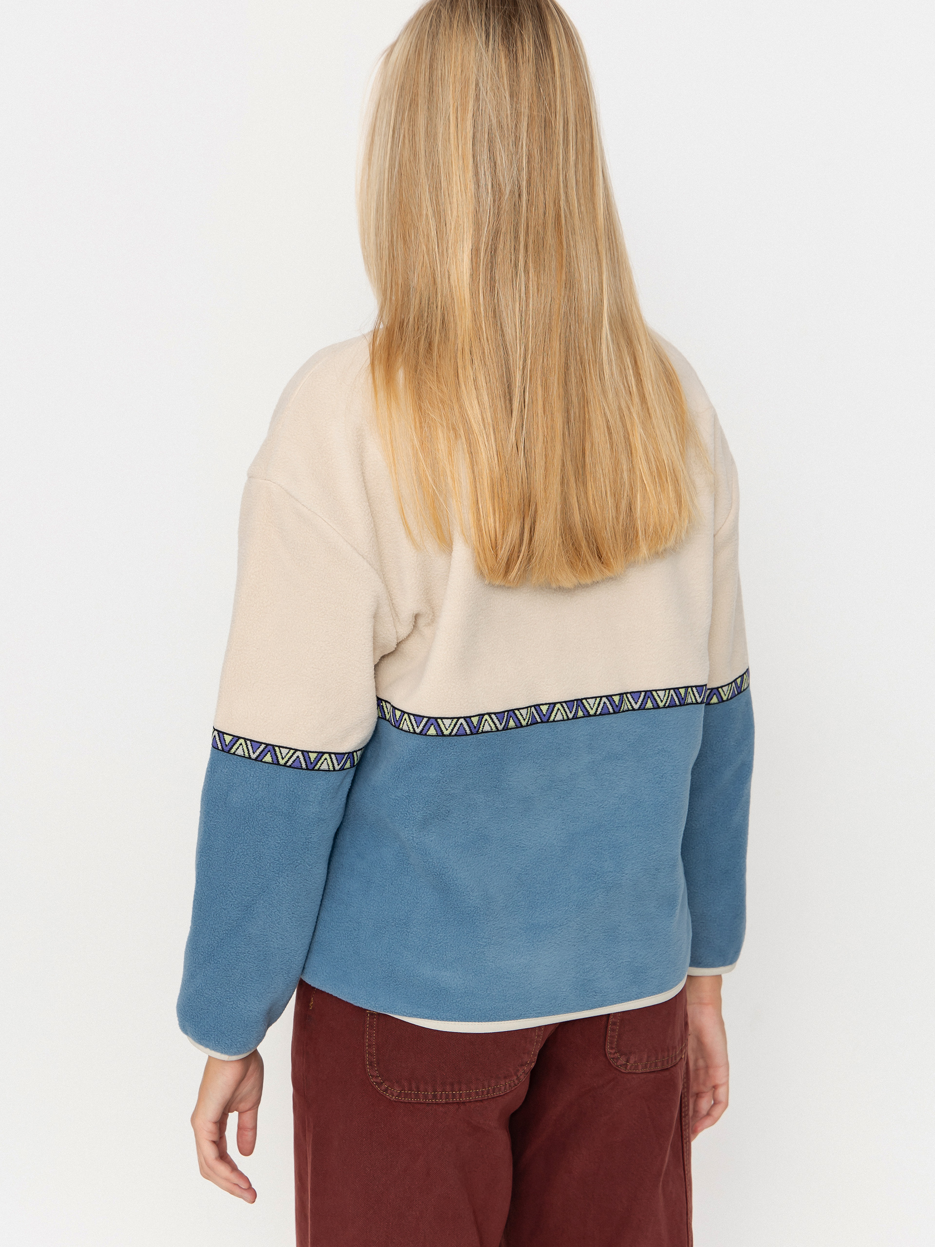 Womens Iriedaily Holina Fleece  (grey blue)