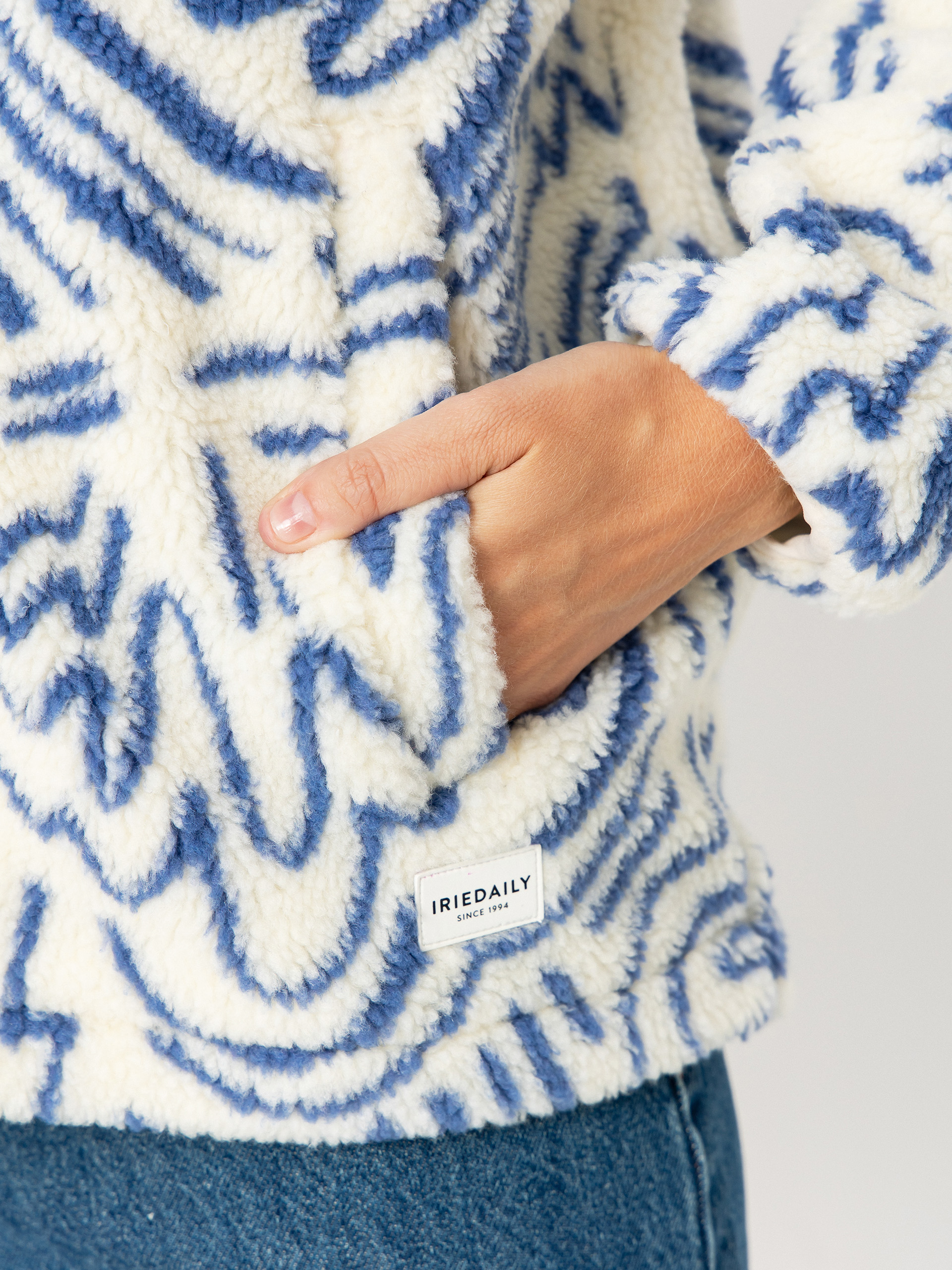 Iriedaily Jacke Pat Teddy Wmn (ecru)