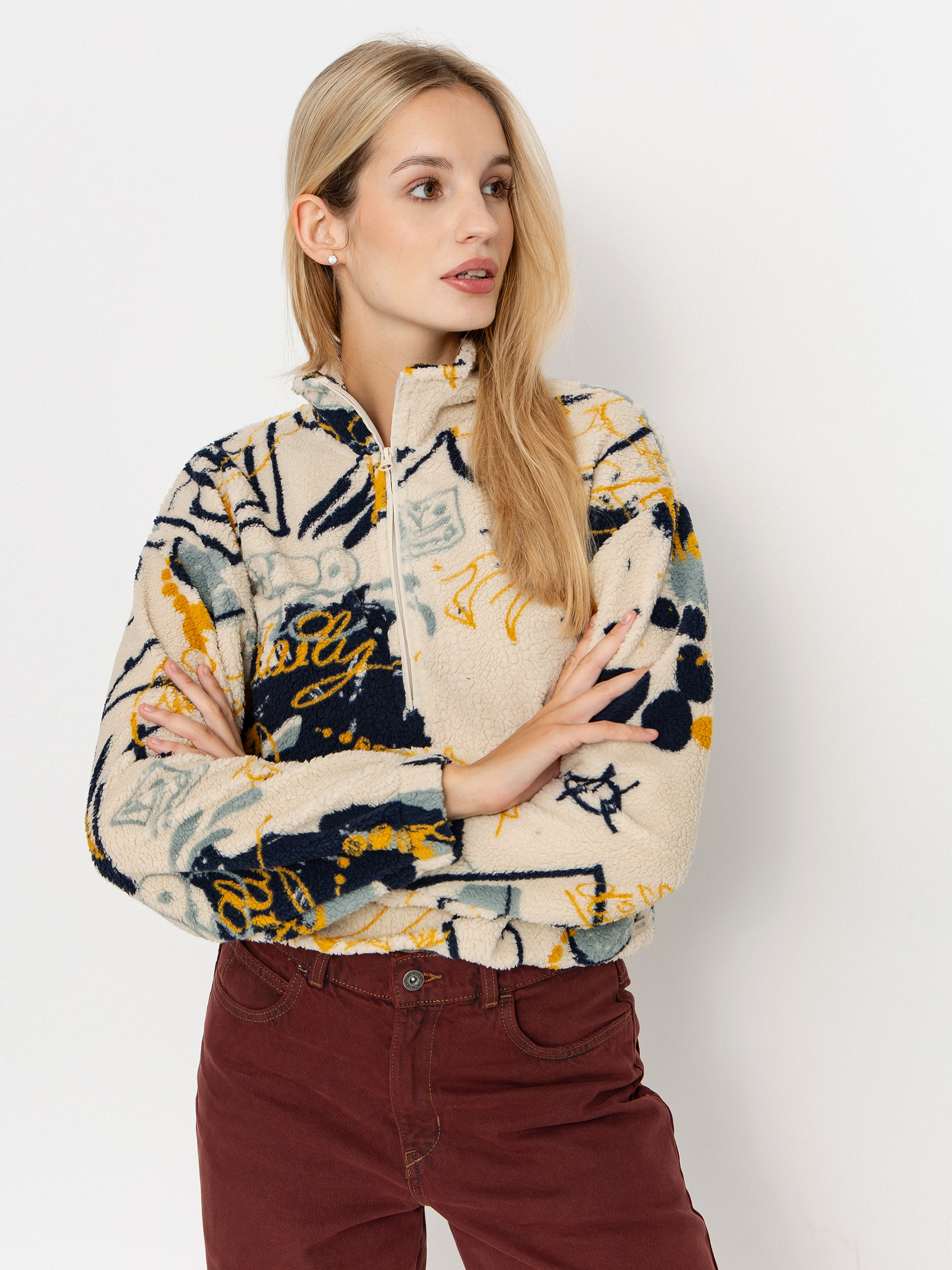 Iriedaily Jacke Arkta Teddy Troyer Wmn (offwhite)