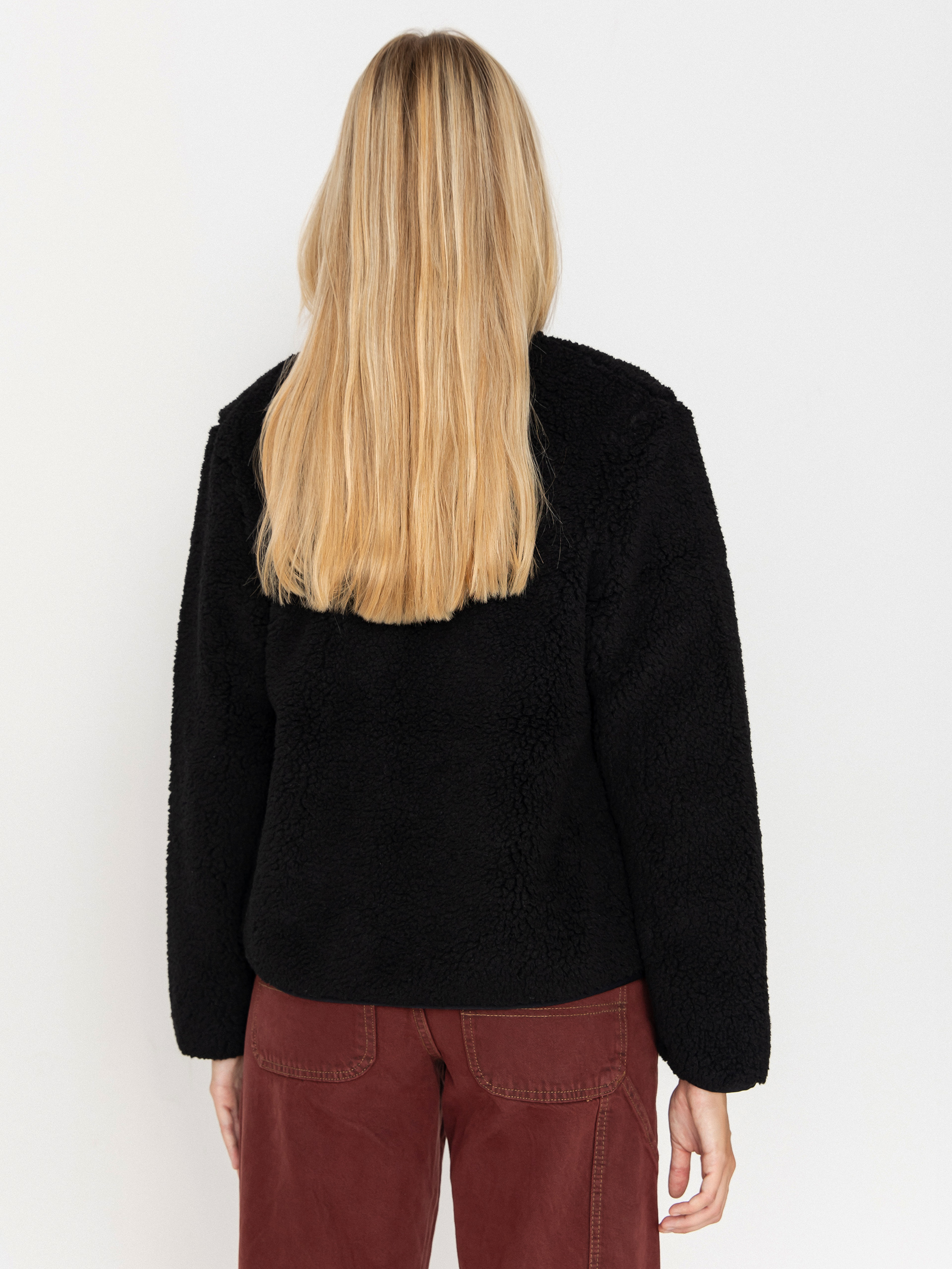 Volcom Sweatshirt Wuzer Fuzzar Wmn (black)