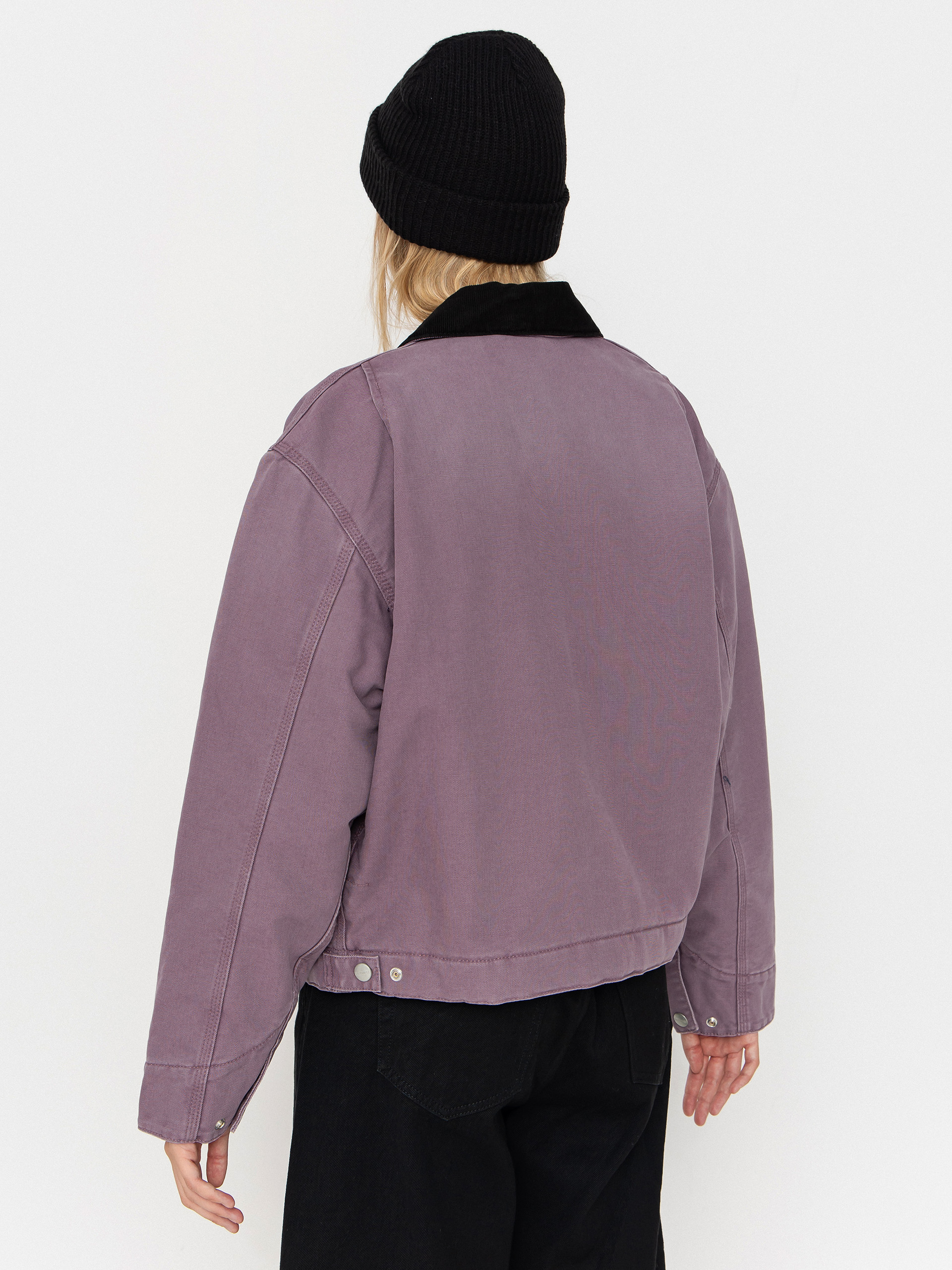 Carhartt WIP Jacket OG Detroit Wmn (phlox/black/stone canvas)