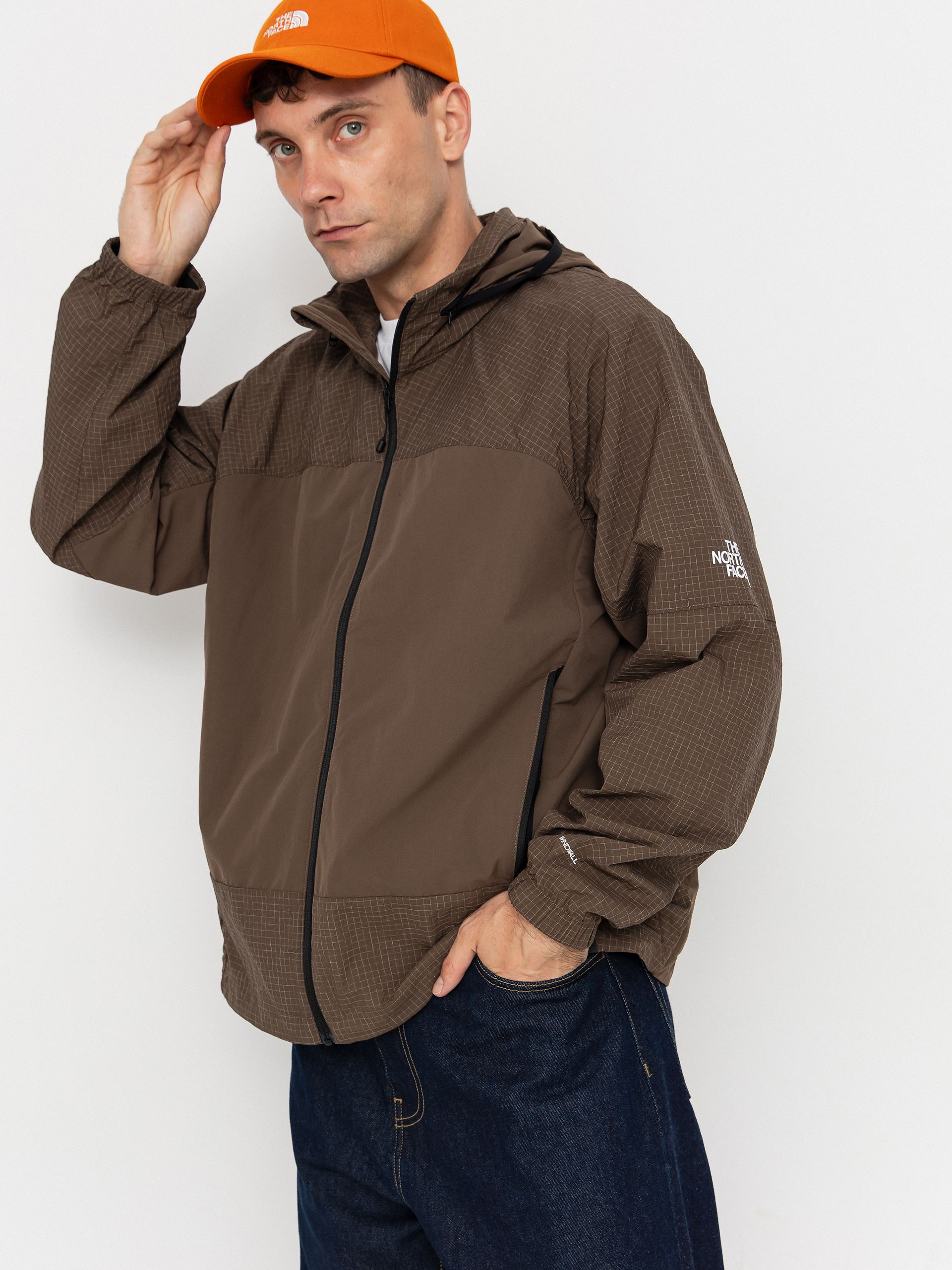 The North Face Hke Utility Wind Jacke (smokey brown)