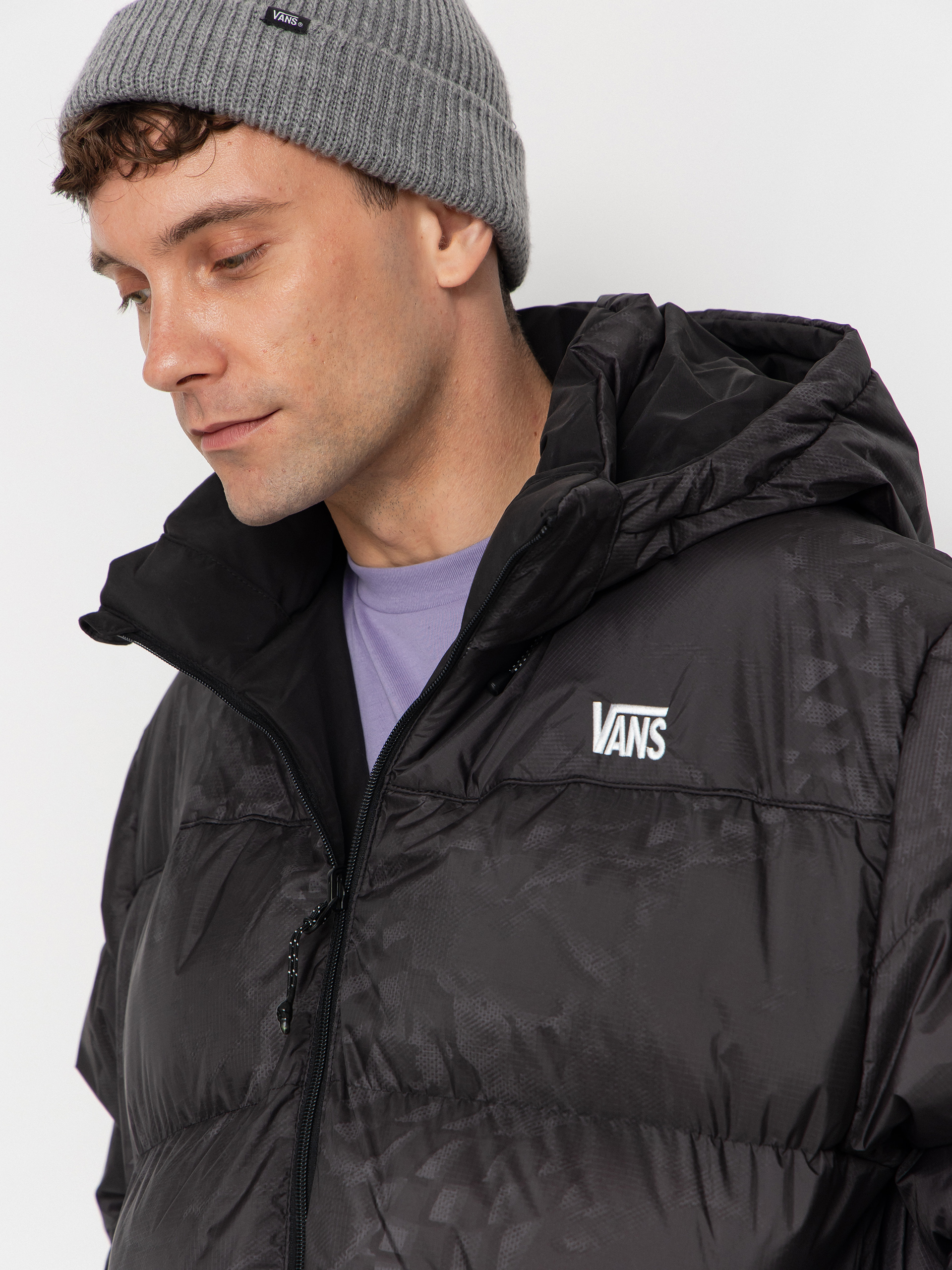 Vans Mte Bridgewood Reversible Puffer Jacket (black)