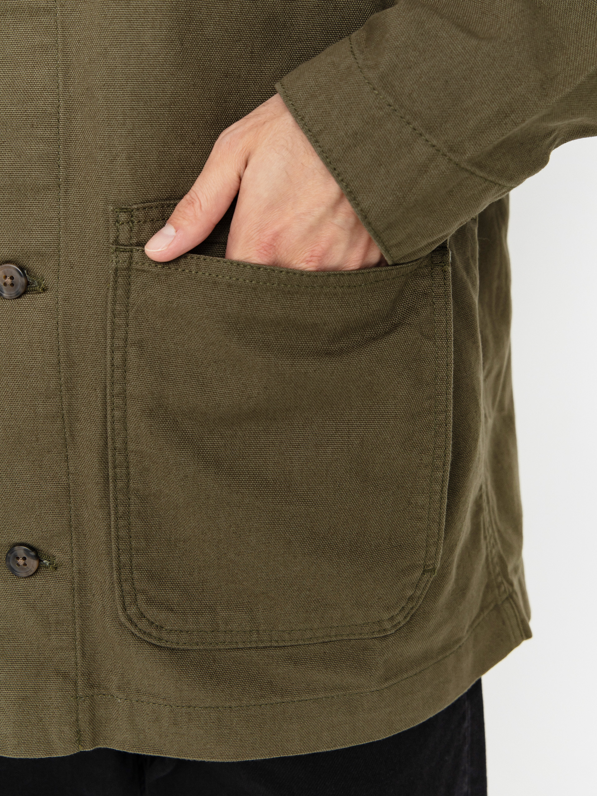 Patagonia Jacket Point Reyes Canvas (basin green)