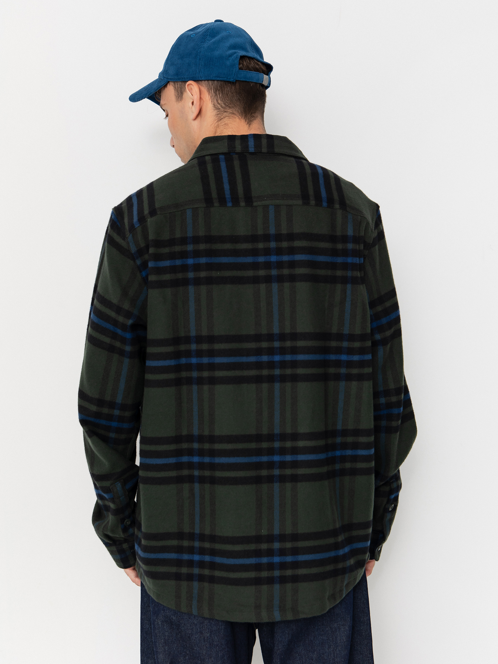 Patagonia Shirt Fjord Flannel (catch old growth green)