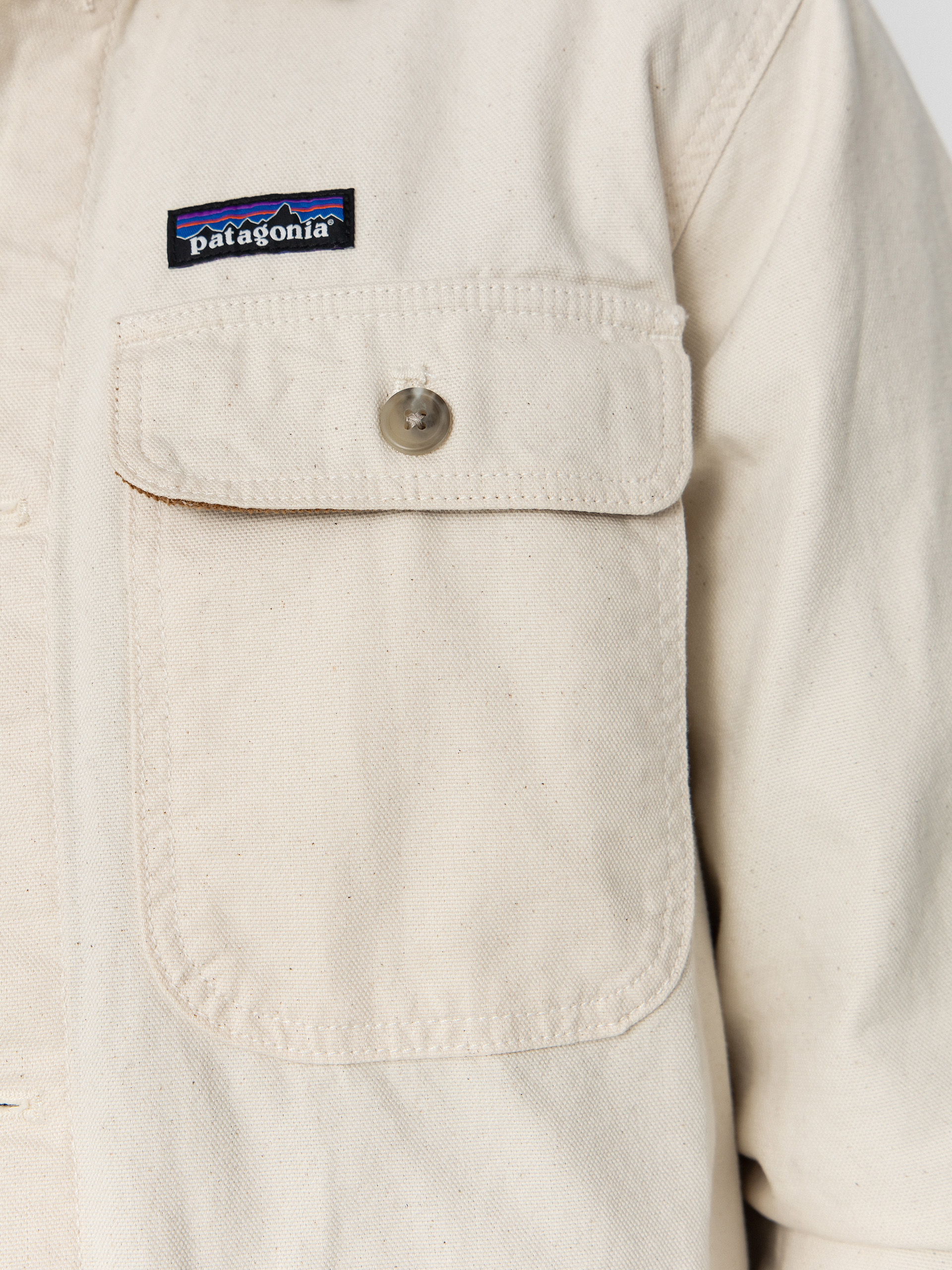 Patagonia Jacket Point Reyes Canvas (undyed natural)