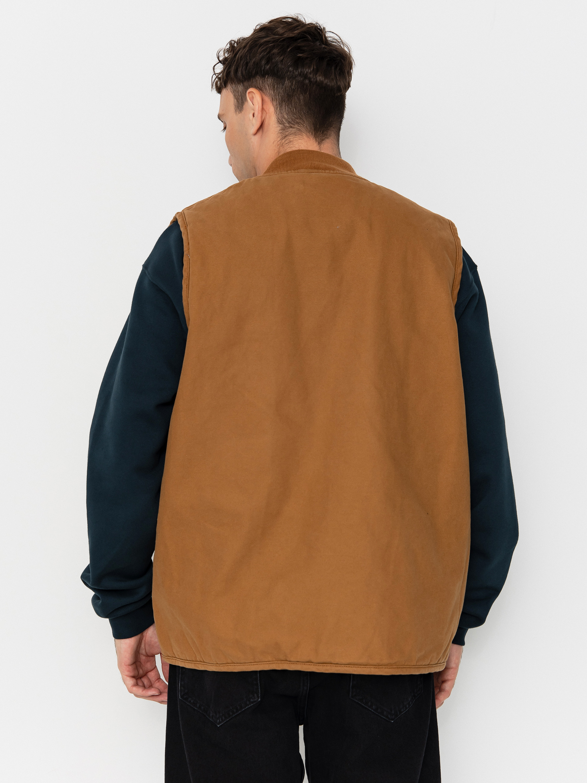 Dickies x Thrasher Vest Weste (brown duck)