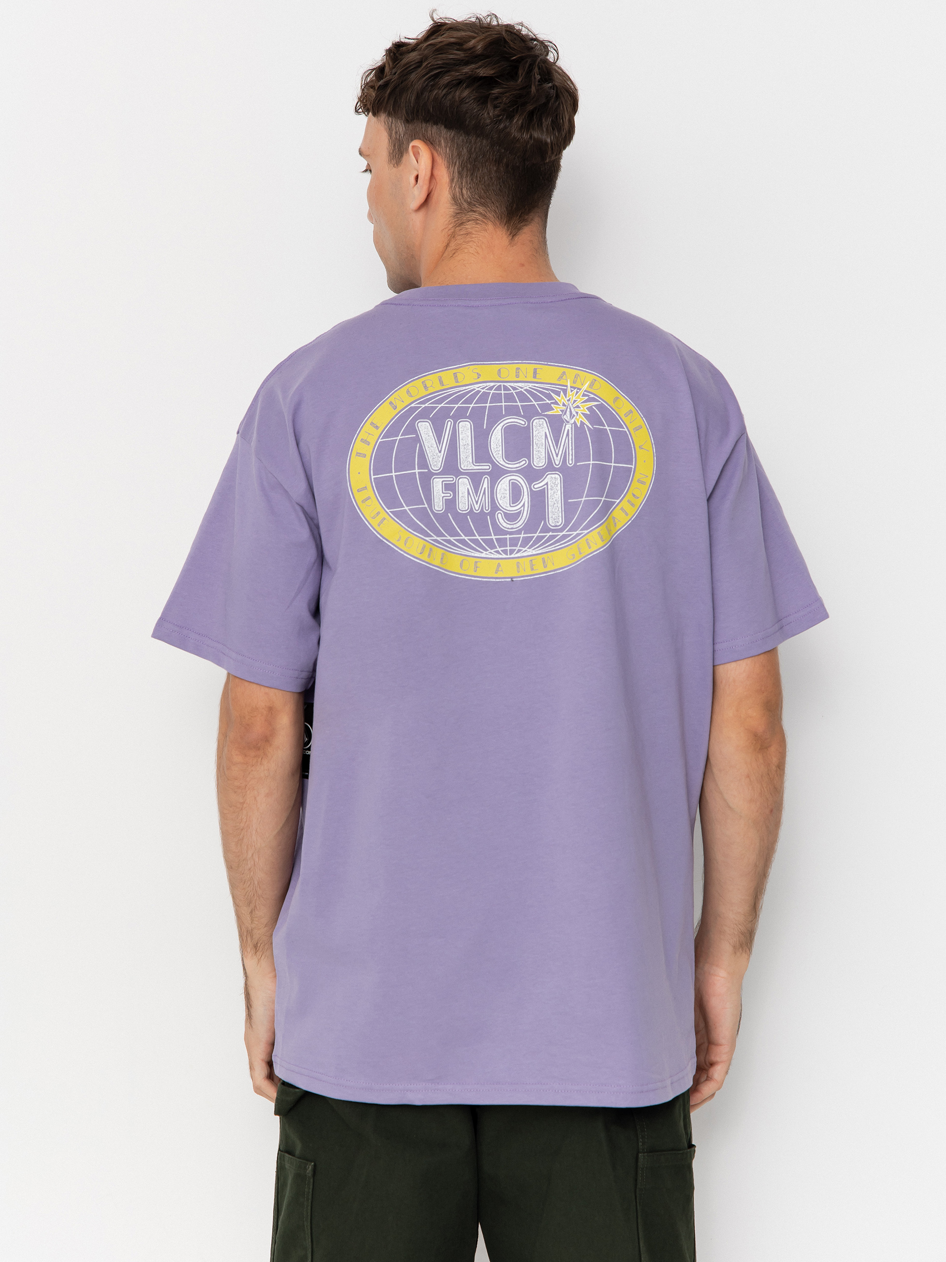Volcom T-Shirt Tune In (purple ash)