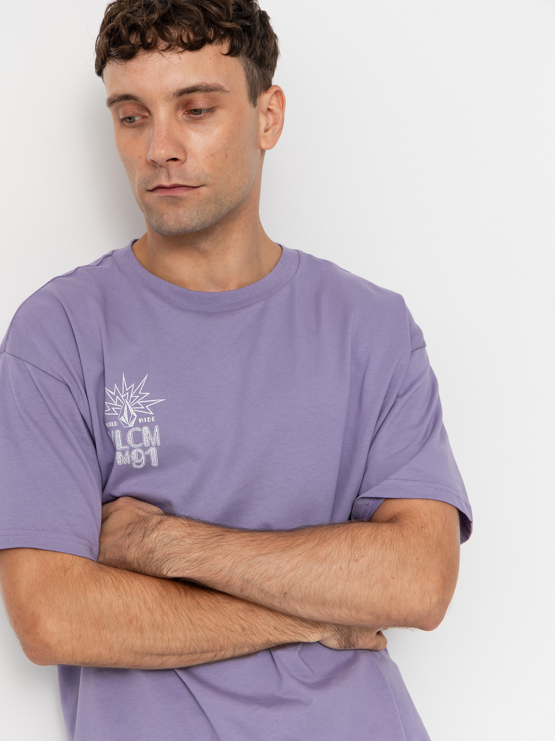 Volcom T-Shirt Tune In (purple ash)