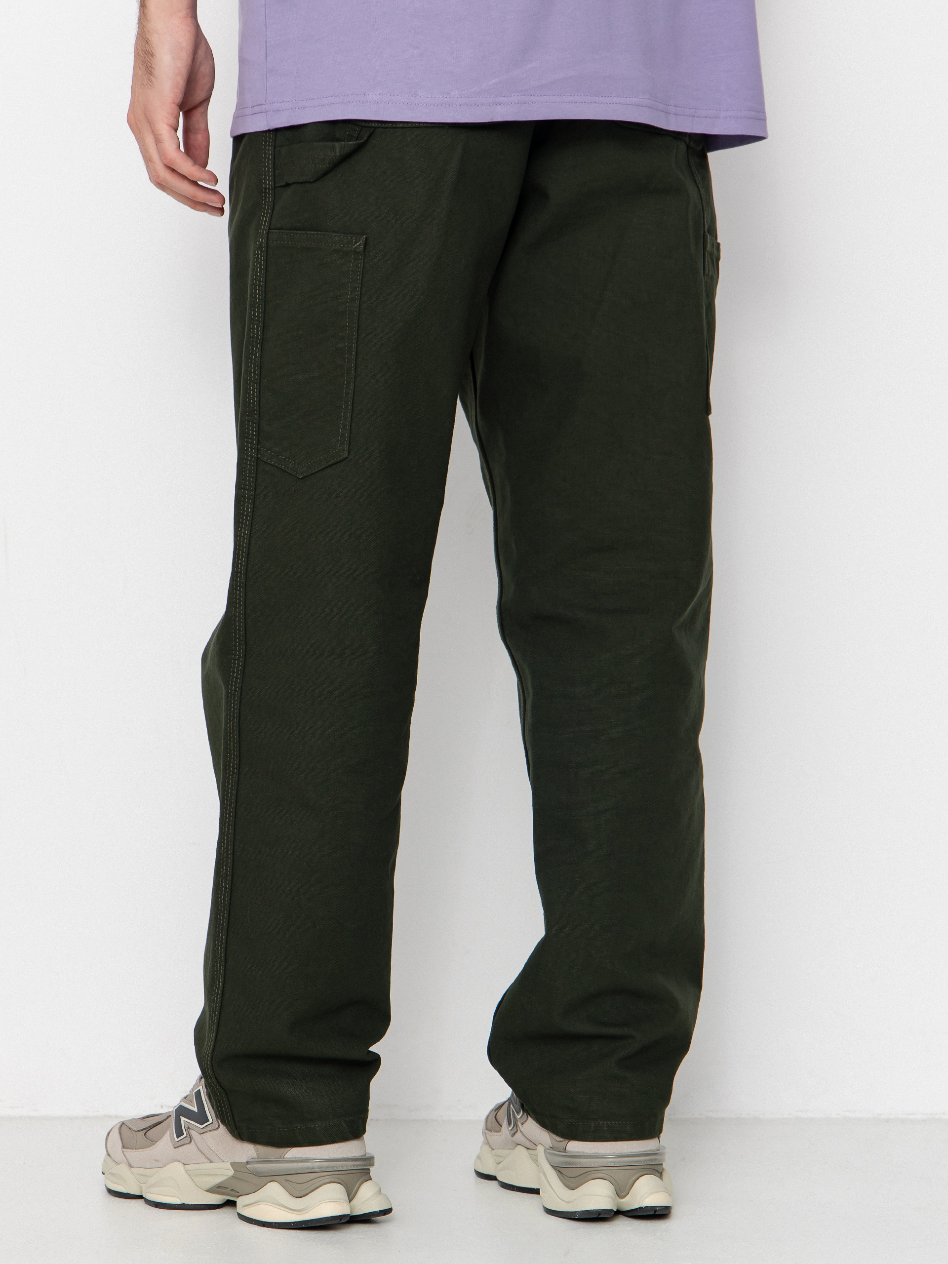 Carhartt WIP Single Knee Hose (olive/rinsed)