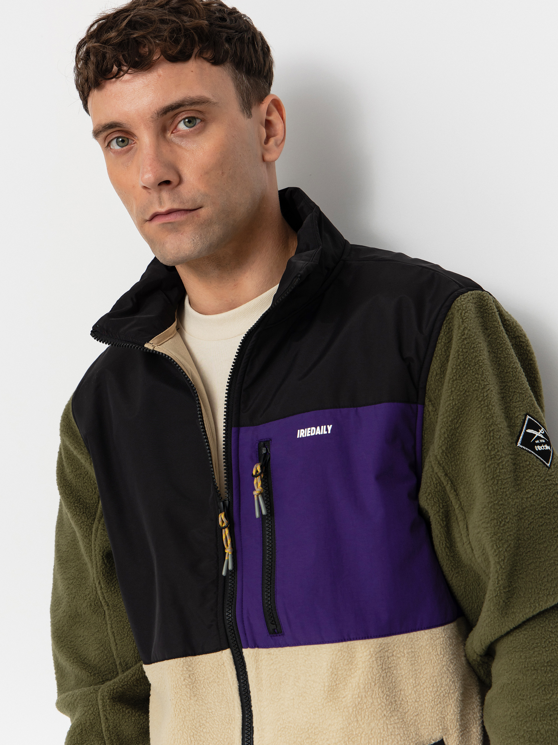 Iriedaily Jacke Auf Deck Fleece (deep purple)