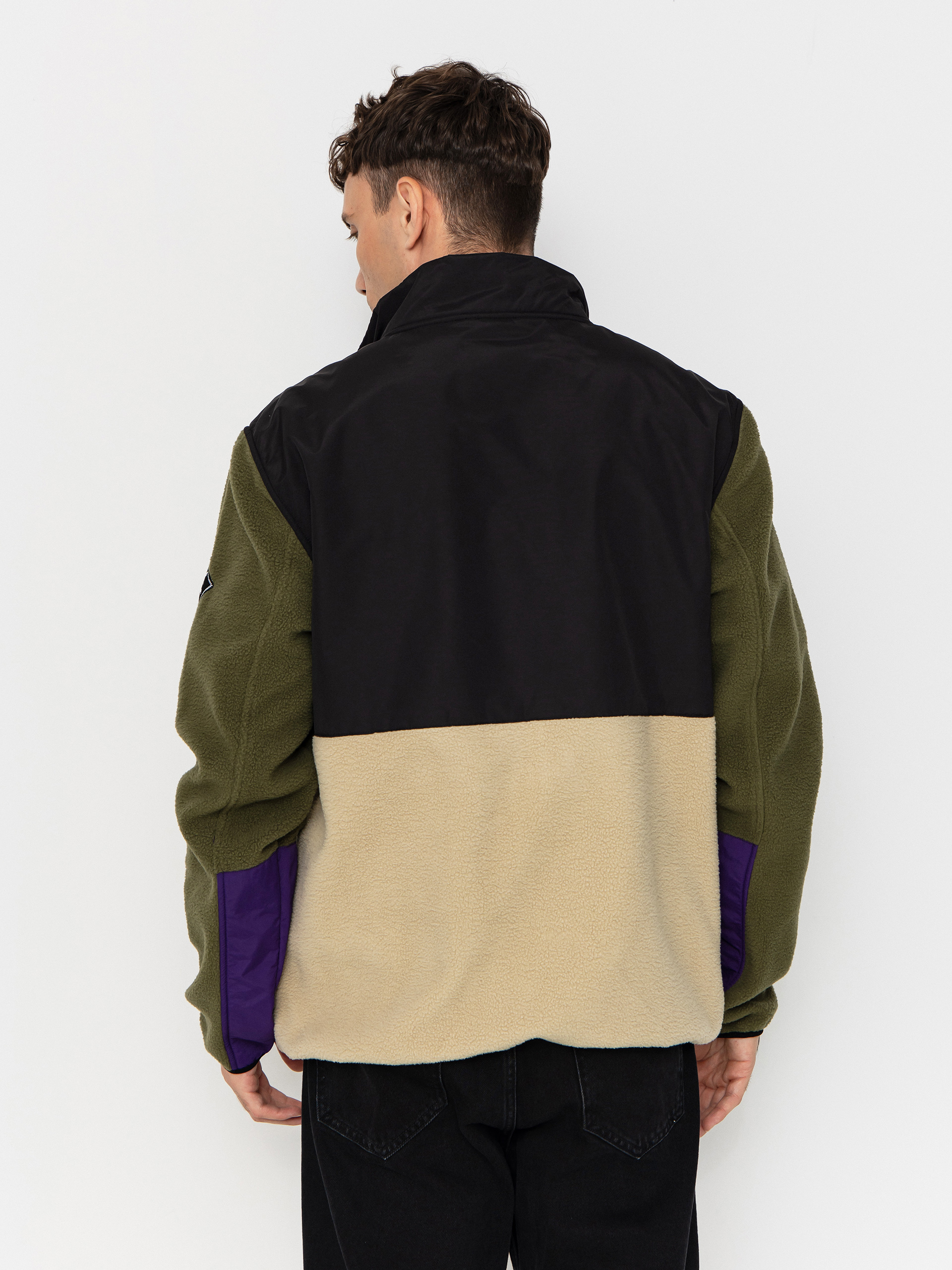 Iriedaily Jacket Auf Deck Fleece - violet (deep purple)