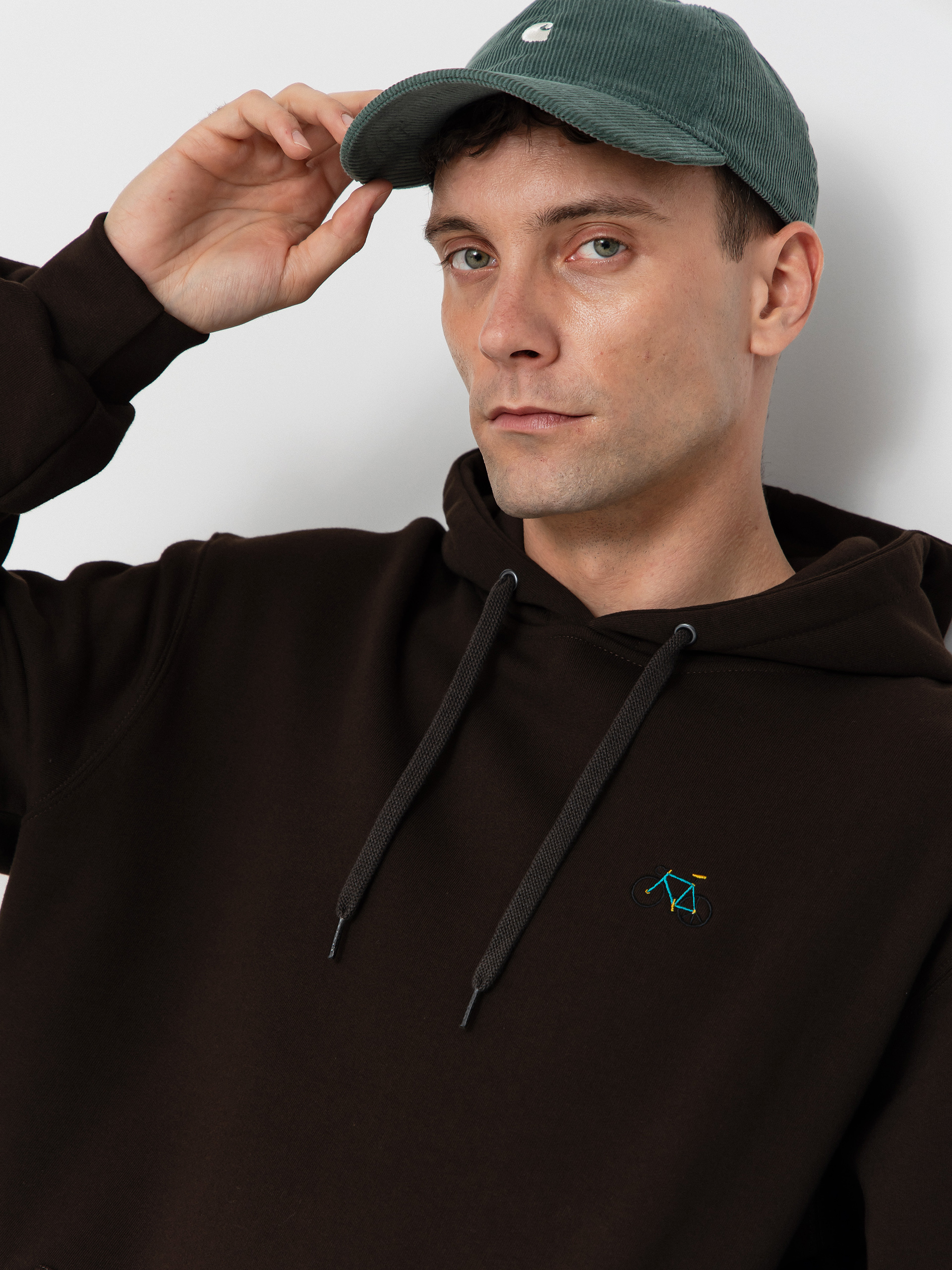 Iriedaily Hoodie Peaceride HD (dark coffee)