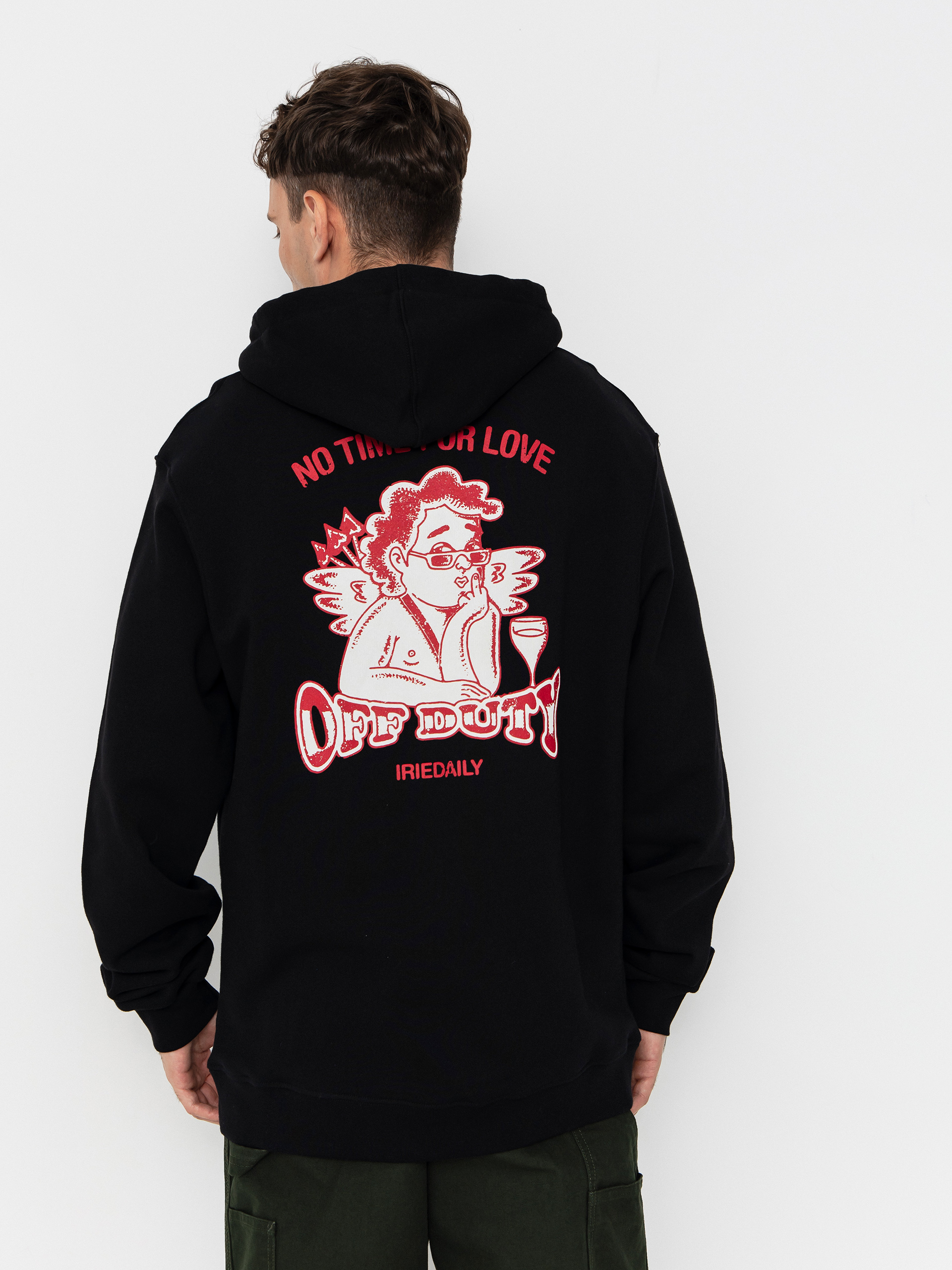 Iriedaily Hoodie No Love HD (black)