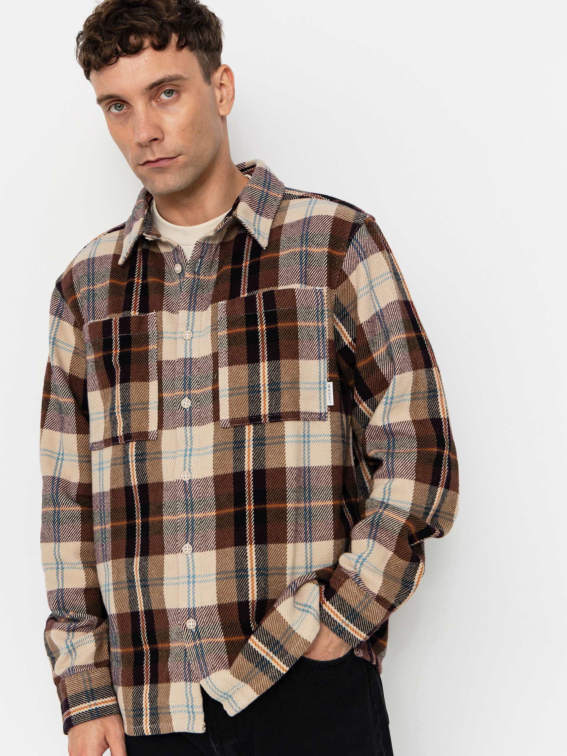 Iriedaily Shirt Chillax Lumber (sandstone)