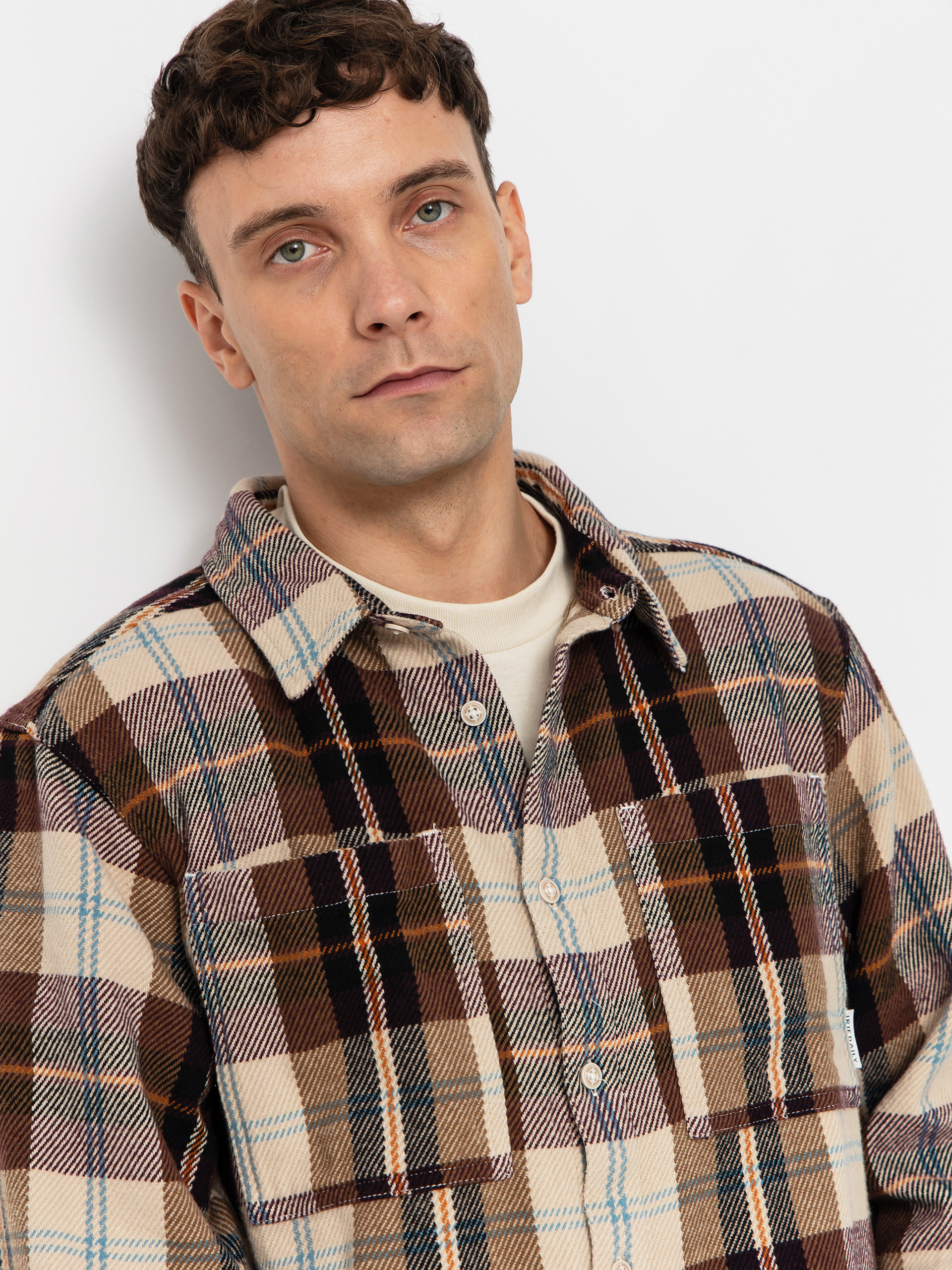 Iriedaily Shirt Chillax Lumber (sandstone)