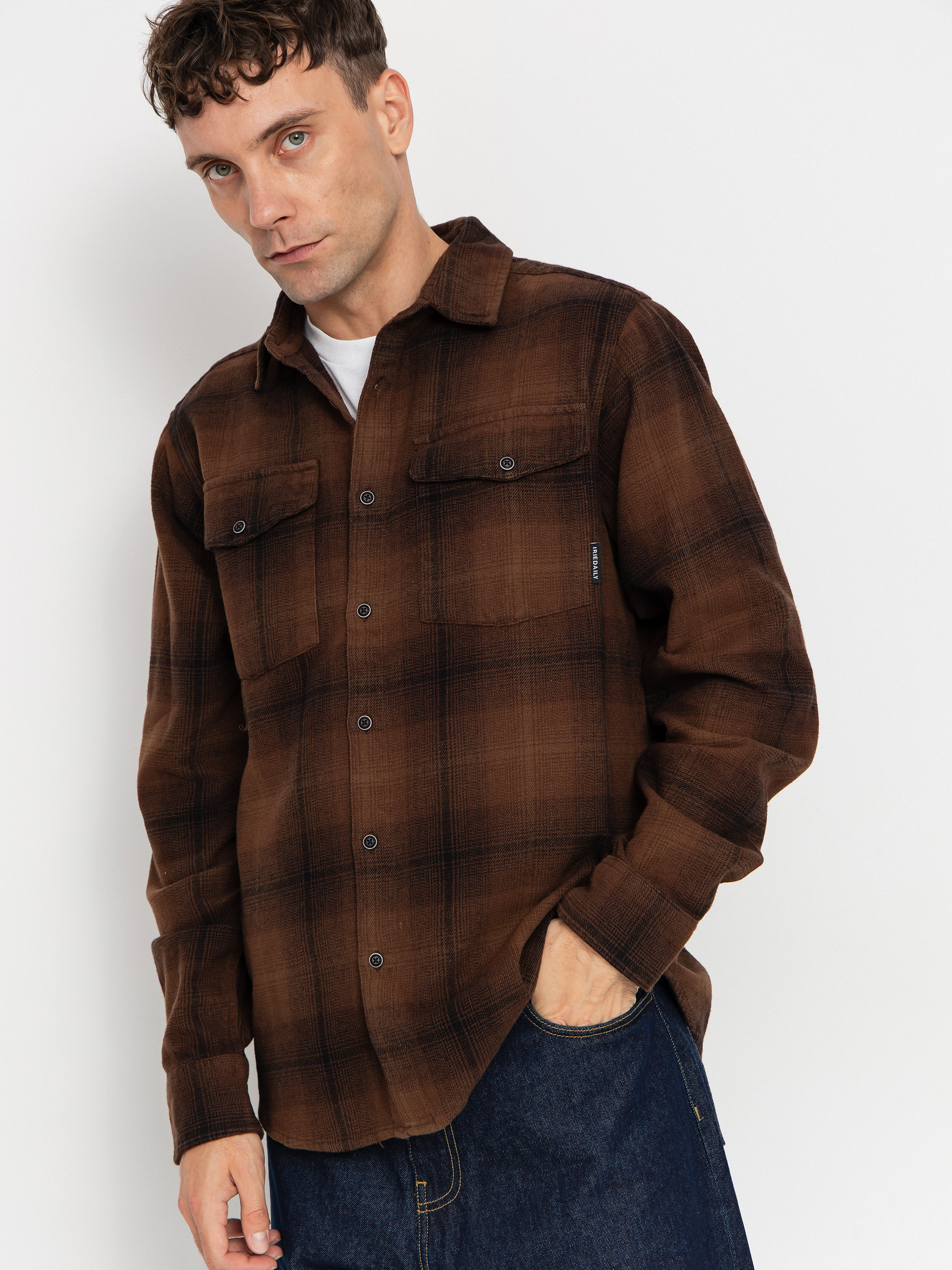 Iriedaily Shirt Rosomako Eco (dark coffee)