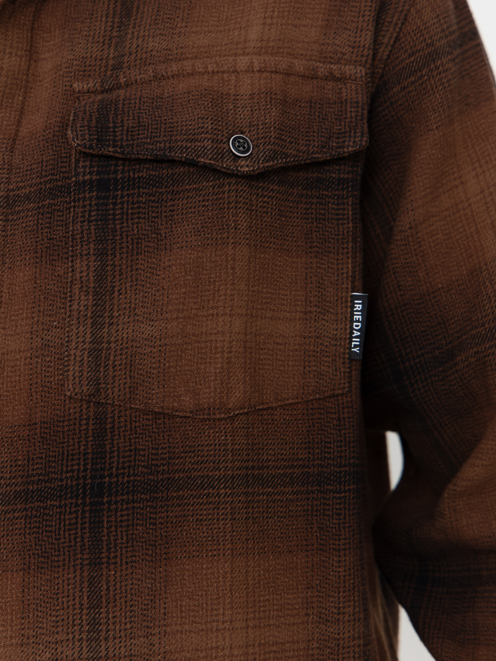 Iriedaily Hemd Rosomako Eco (dark coffee)