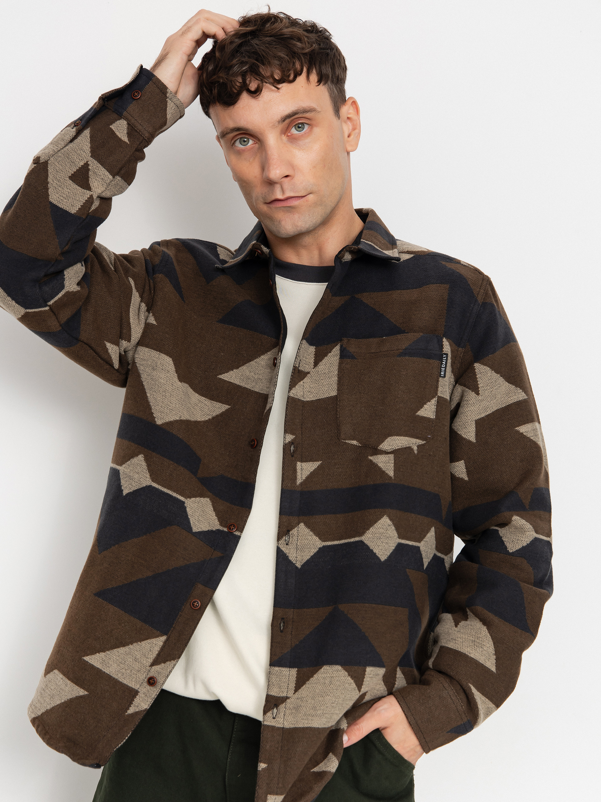 Iriedaily Santania Shirt (dark coffee)