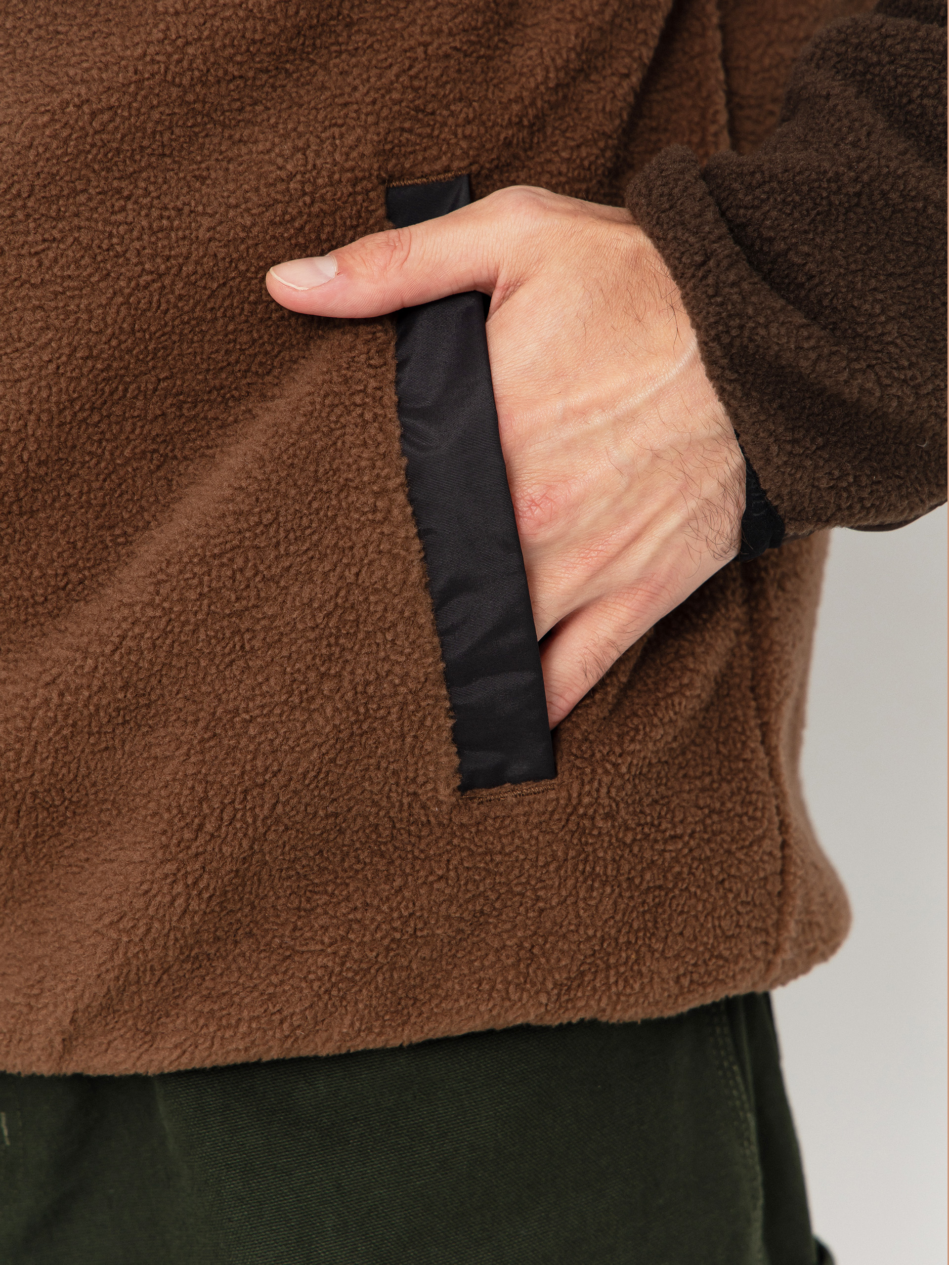 Iriedaily Auf Deck Fleece Jacket (dark coffee)