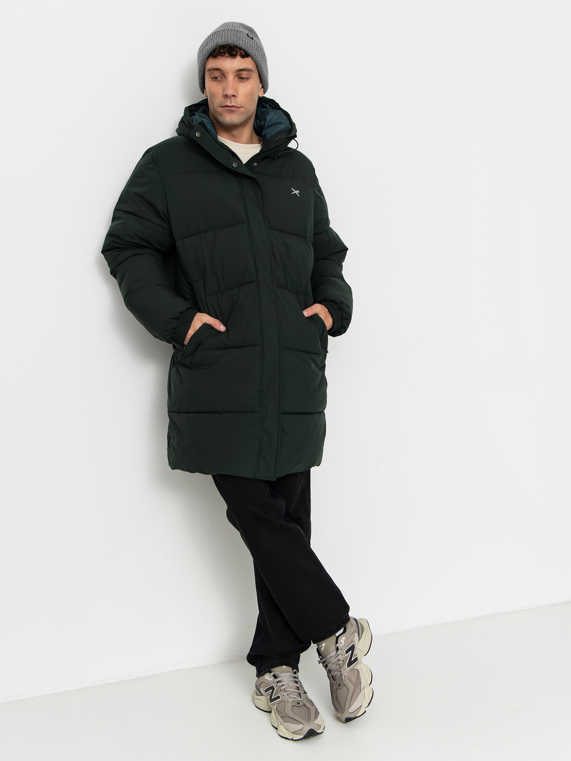 Iriedaily Jacket Carlo Puffer (dark jungle)