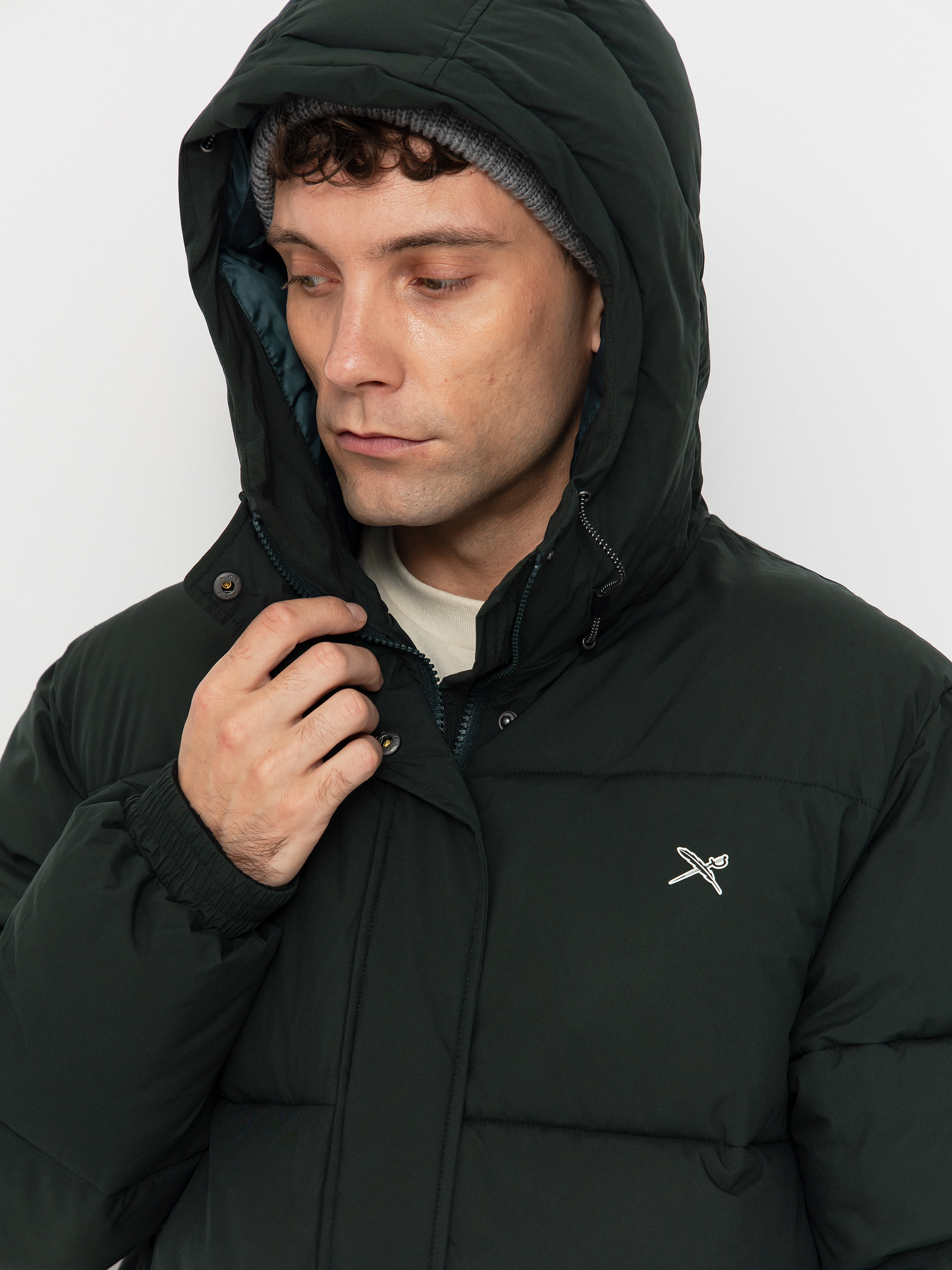 Iriedaily Carlo Puffer Jacke (dark jungle)