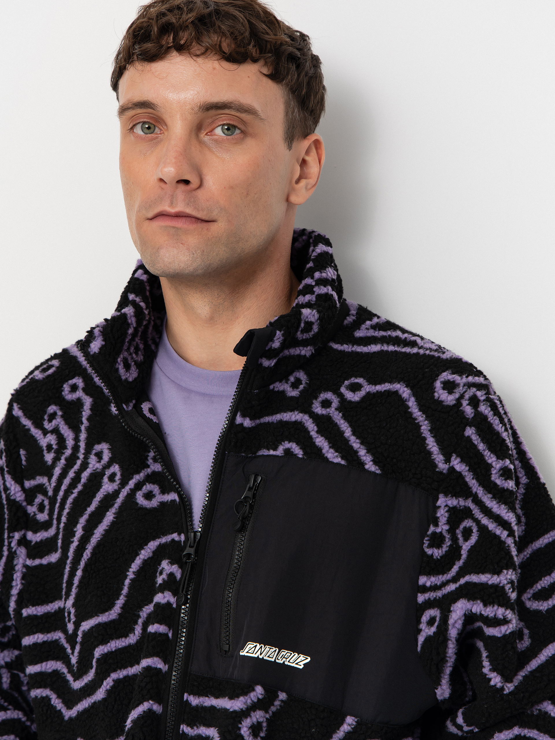 Santa Cruz Jacket Freestyle - black, violet (circuit)