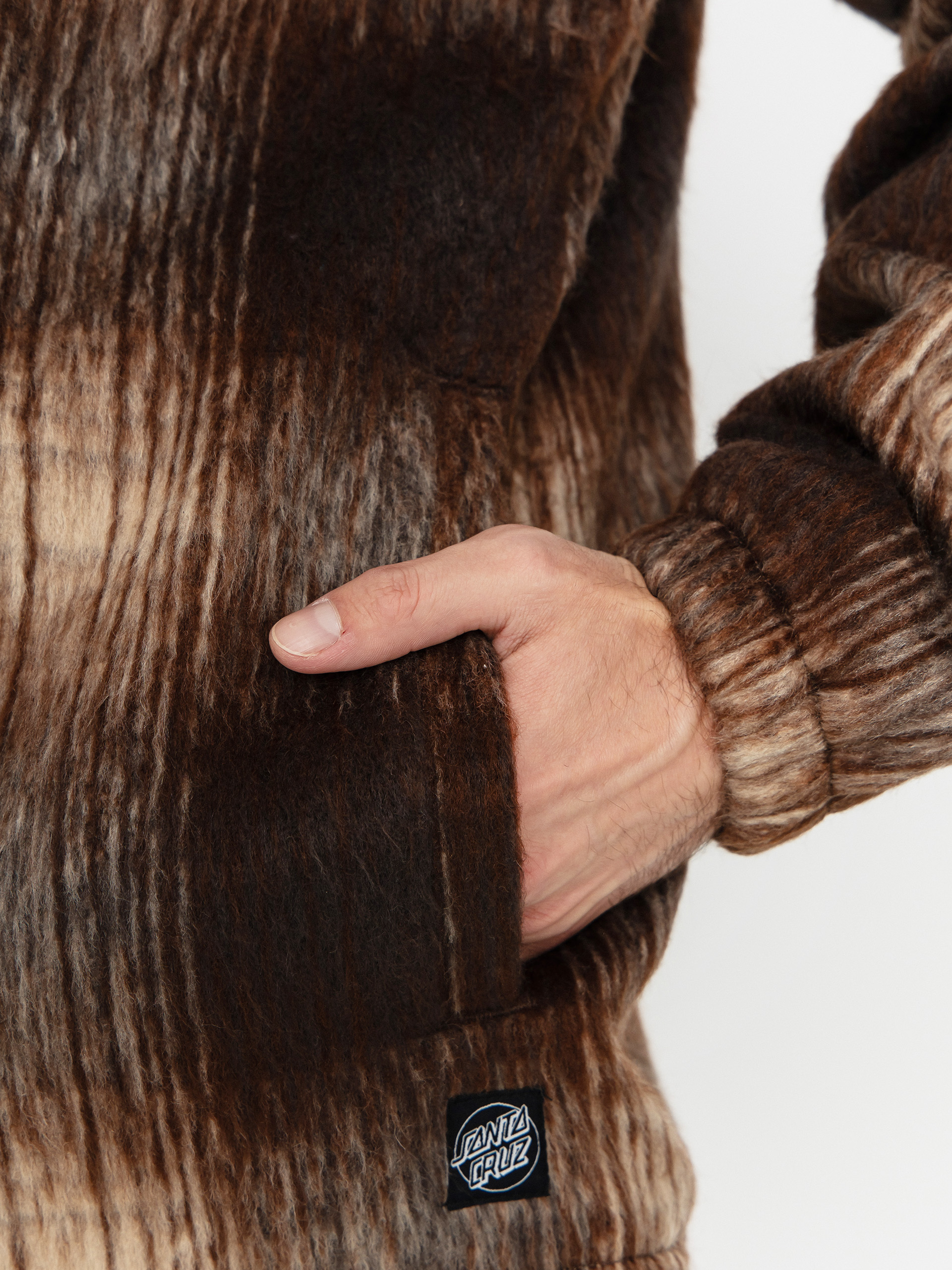 Santa Cruz Jacket Hideout (brown check)