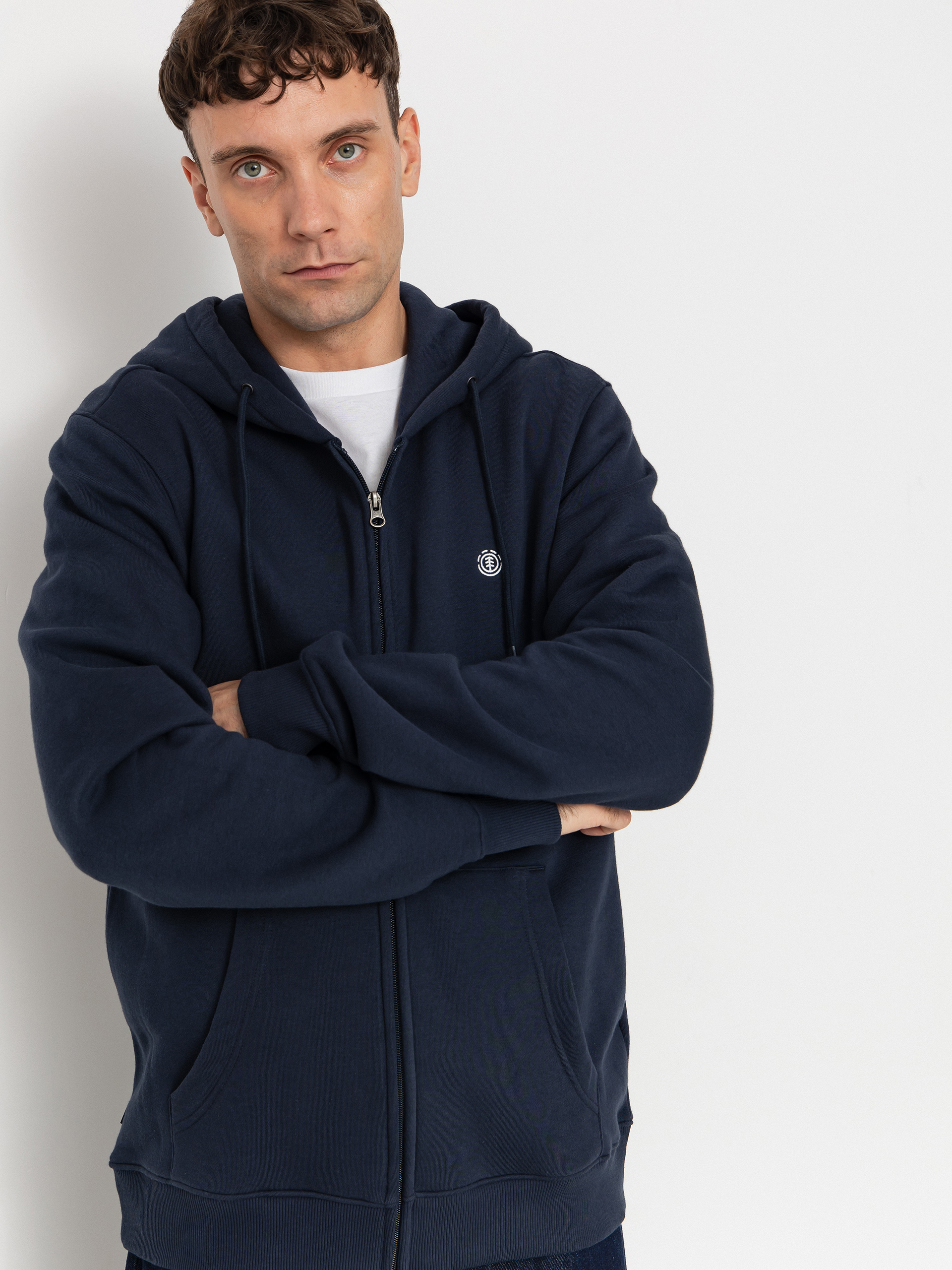 Stussy Hoodie Basic ZHD - blue (dark blue)