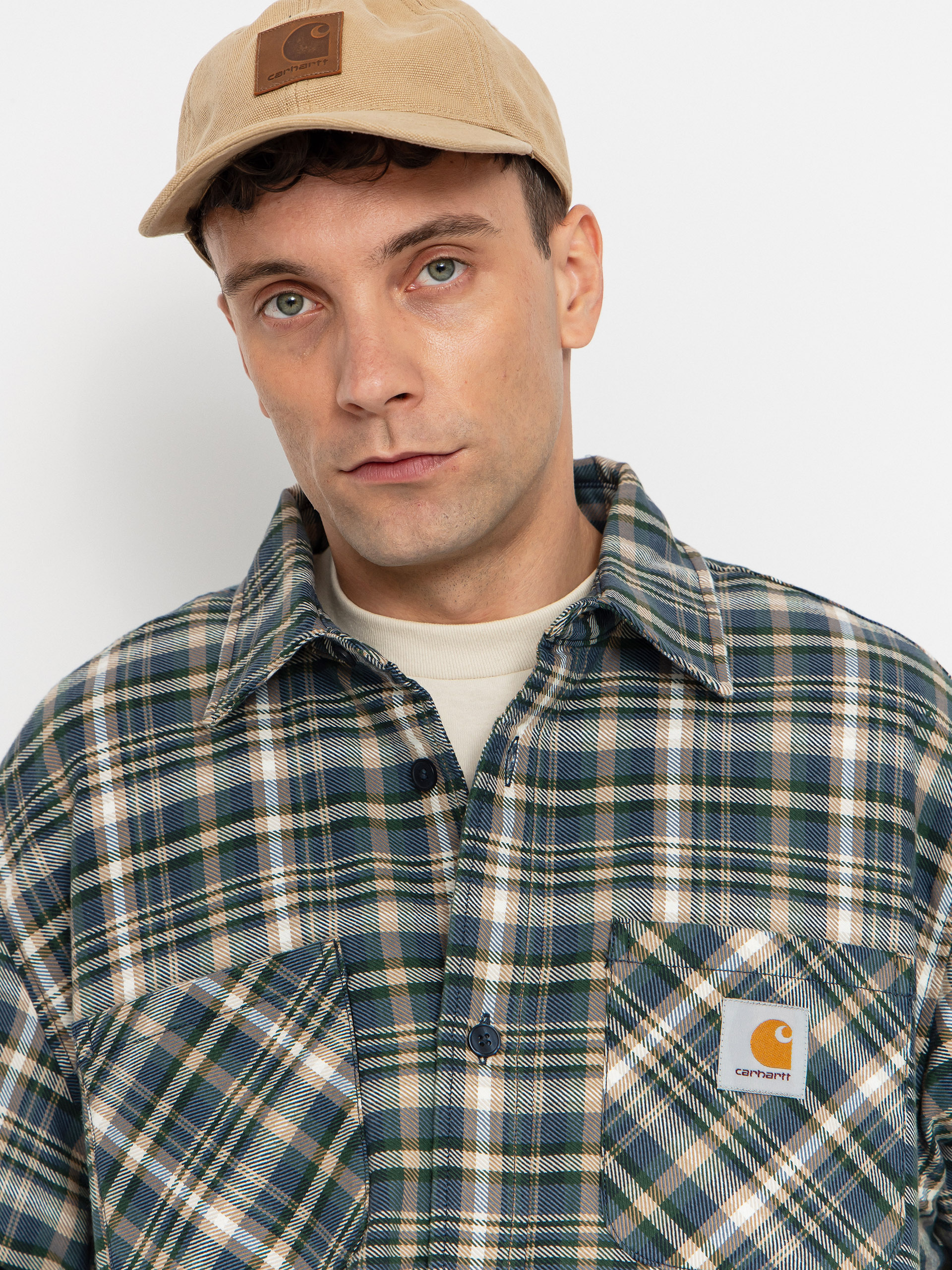 Carhartt WIP Jacket Cronyn (cronyn check/dark navy)