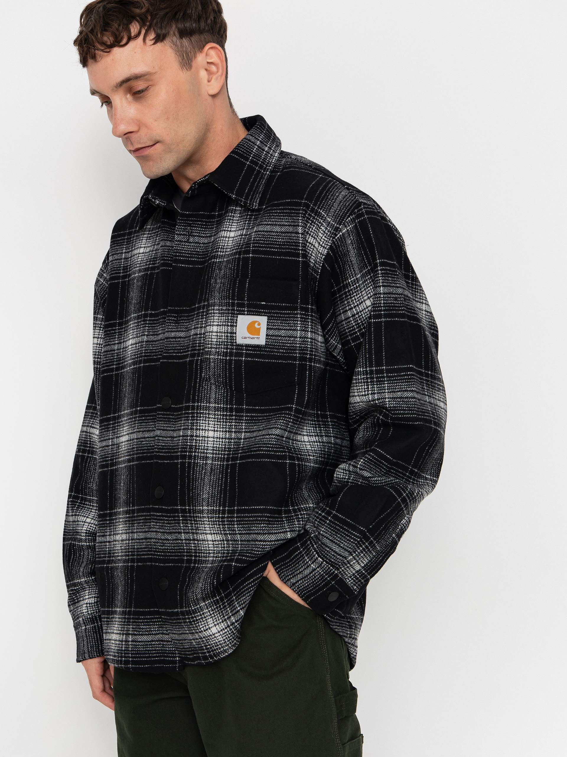 Carhartt WIP Jacke Brennan (brennan check/black/wax)