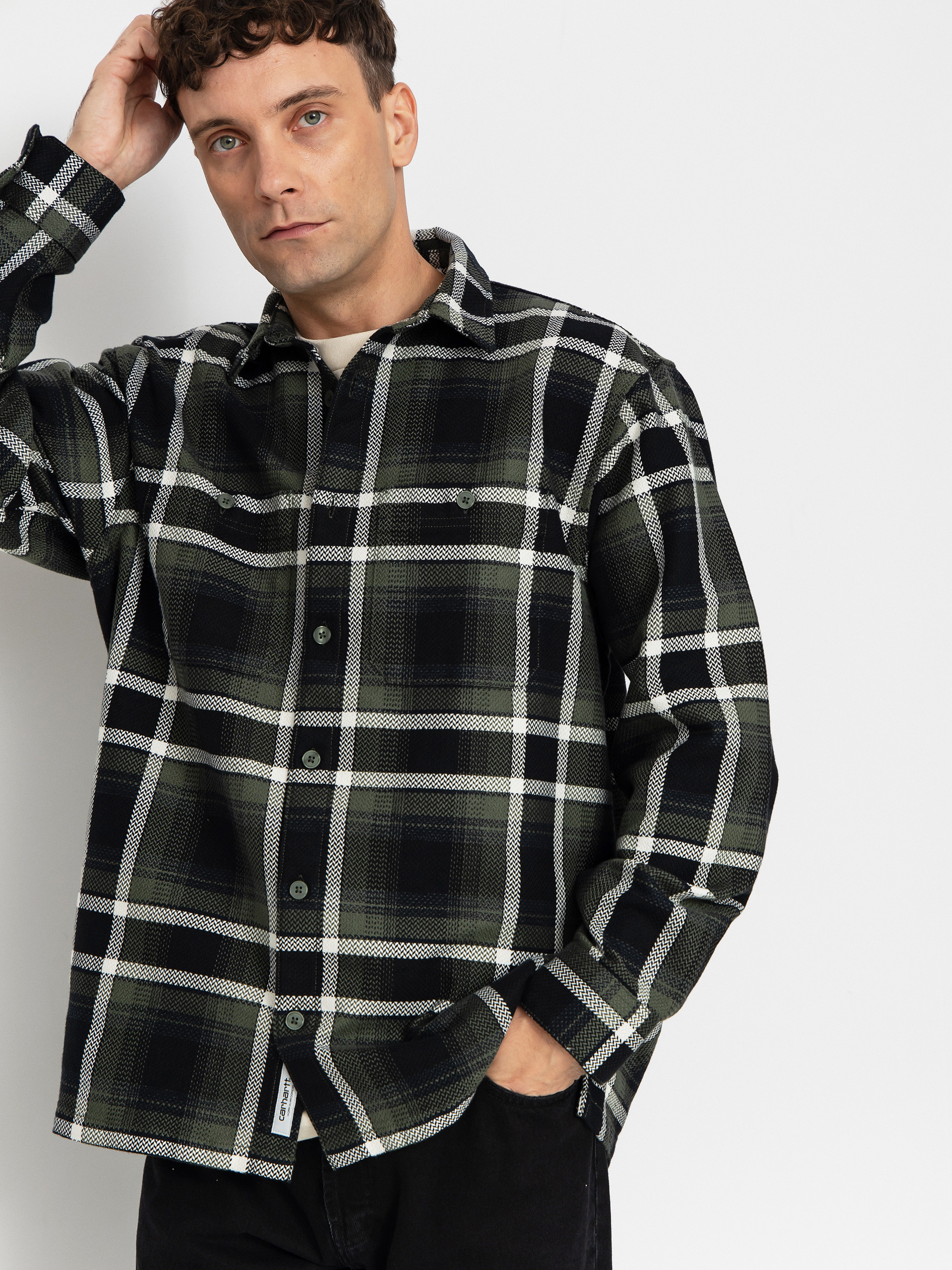 Carhartt WIP Morrison Rugby Shirt - black (black)