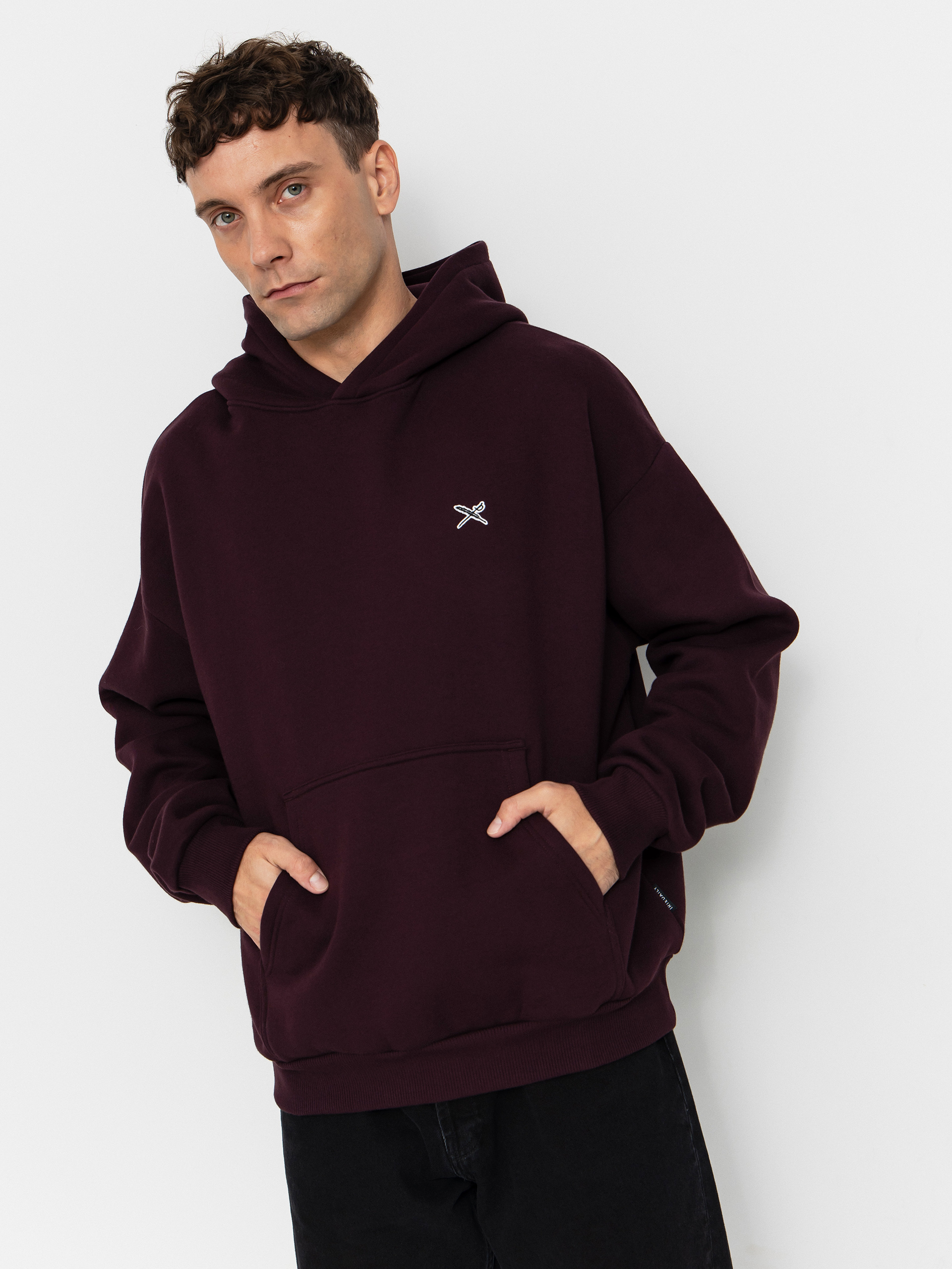 Iriedaily Hoodie Flagloose HD (aubergine)