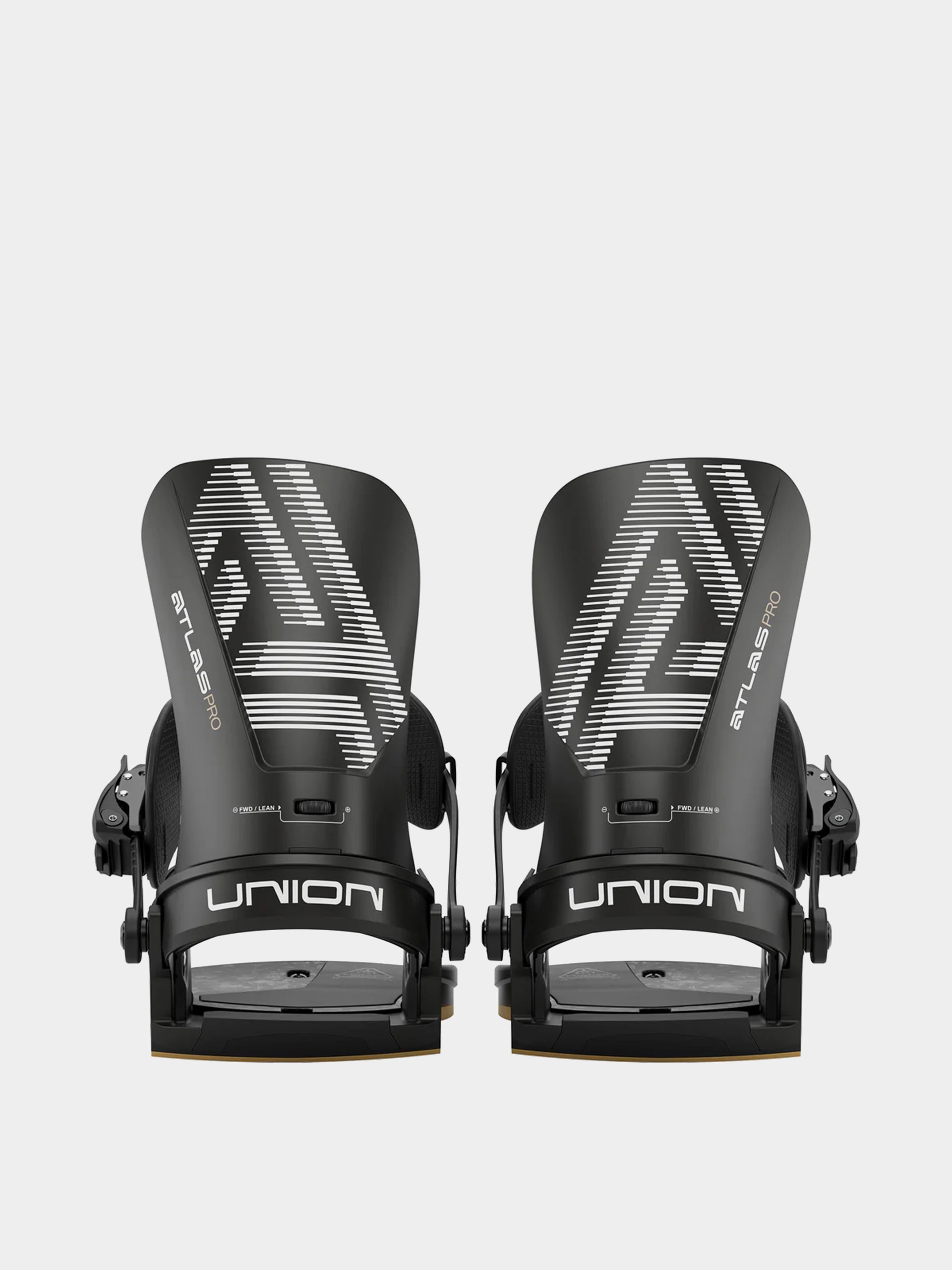 Mens Union Snowboard bindings Atlas Pro (metallic black)