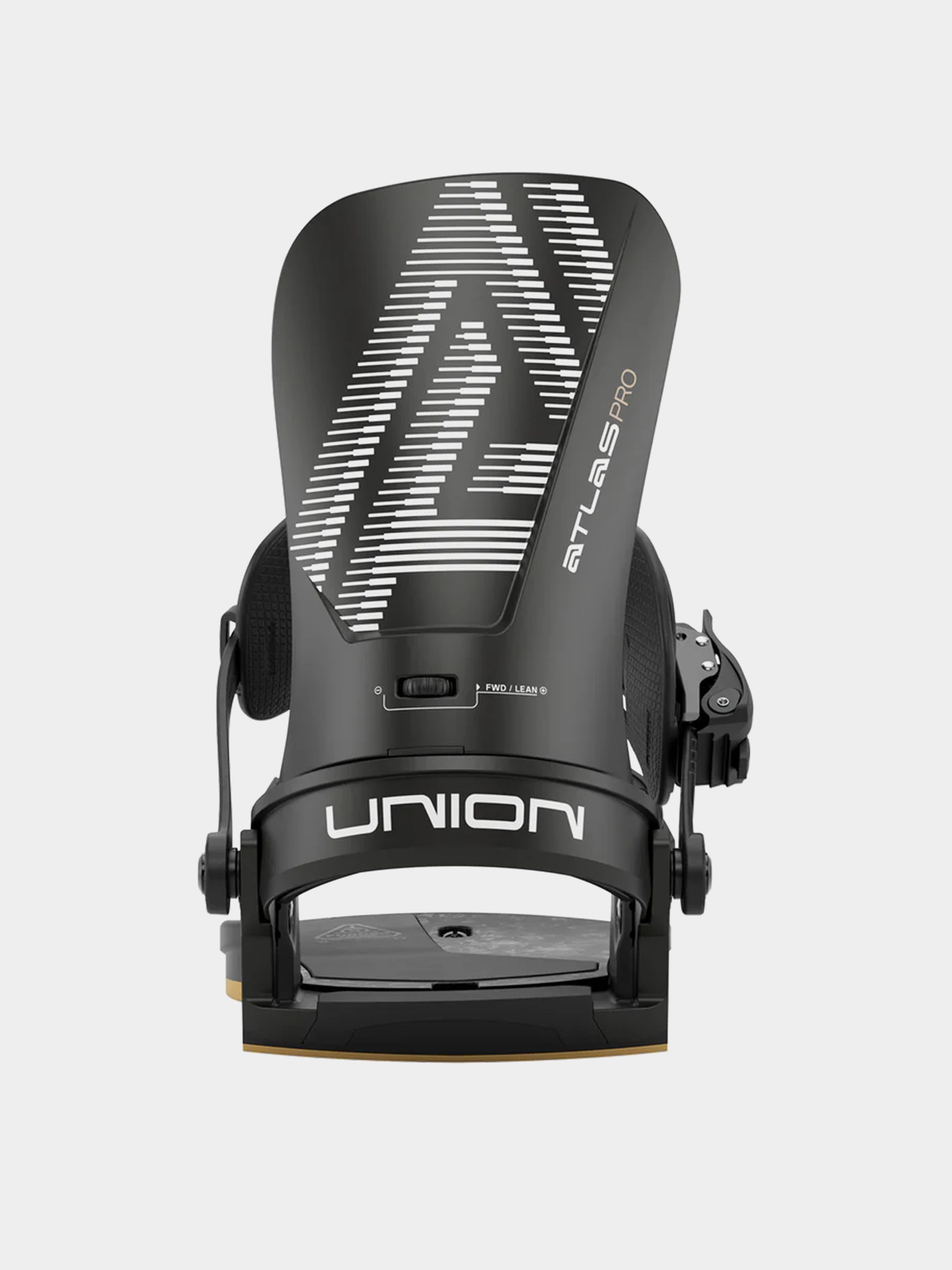 Herren Union Snowboard Bindung Atlas Pro (metallic black)